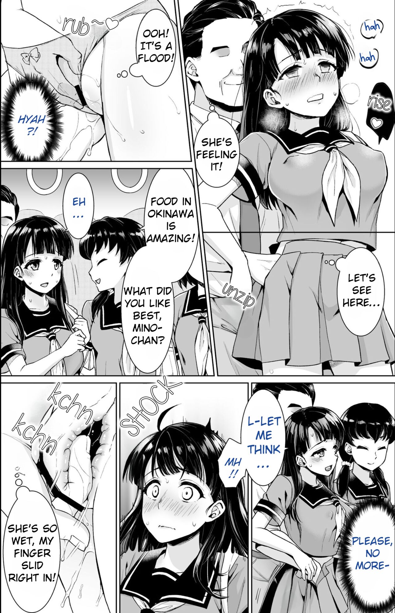 The Girl Who Can't Say No and the School Trip page 60