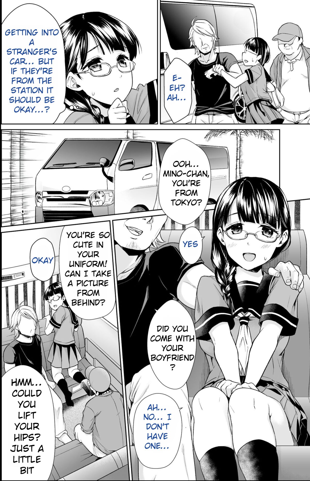 The Girl Who Can't Say No and the School Trip page 7