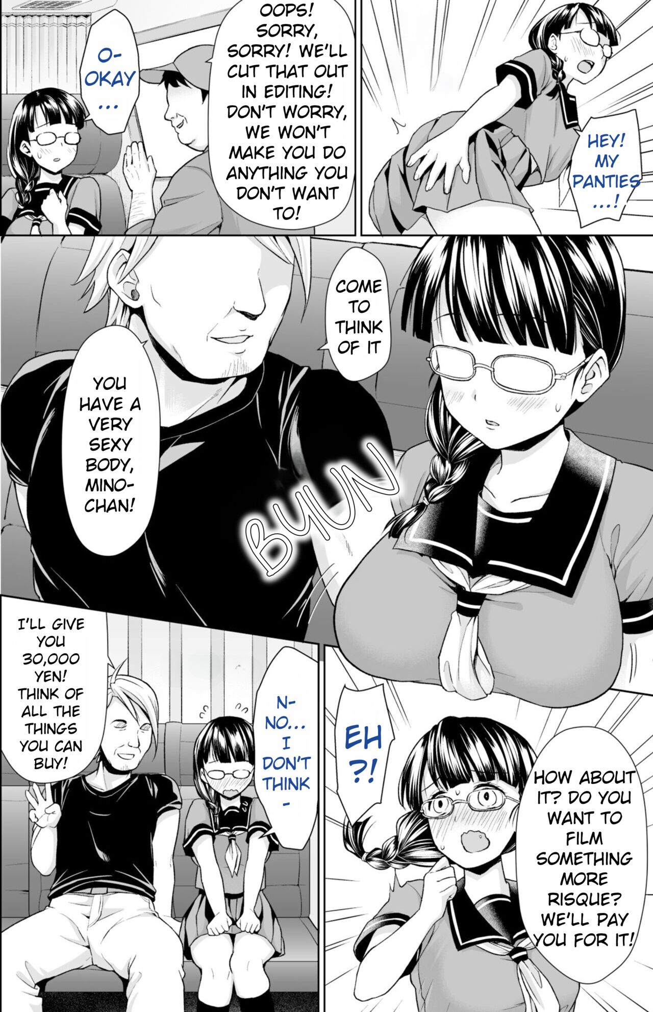 The Girl Who Can't Say No and the School Trip page 9