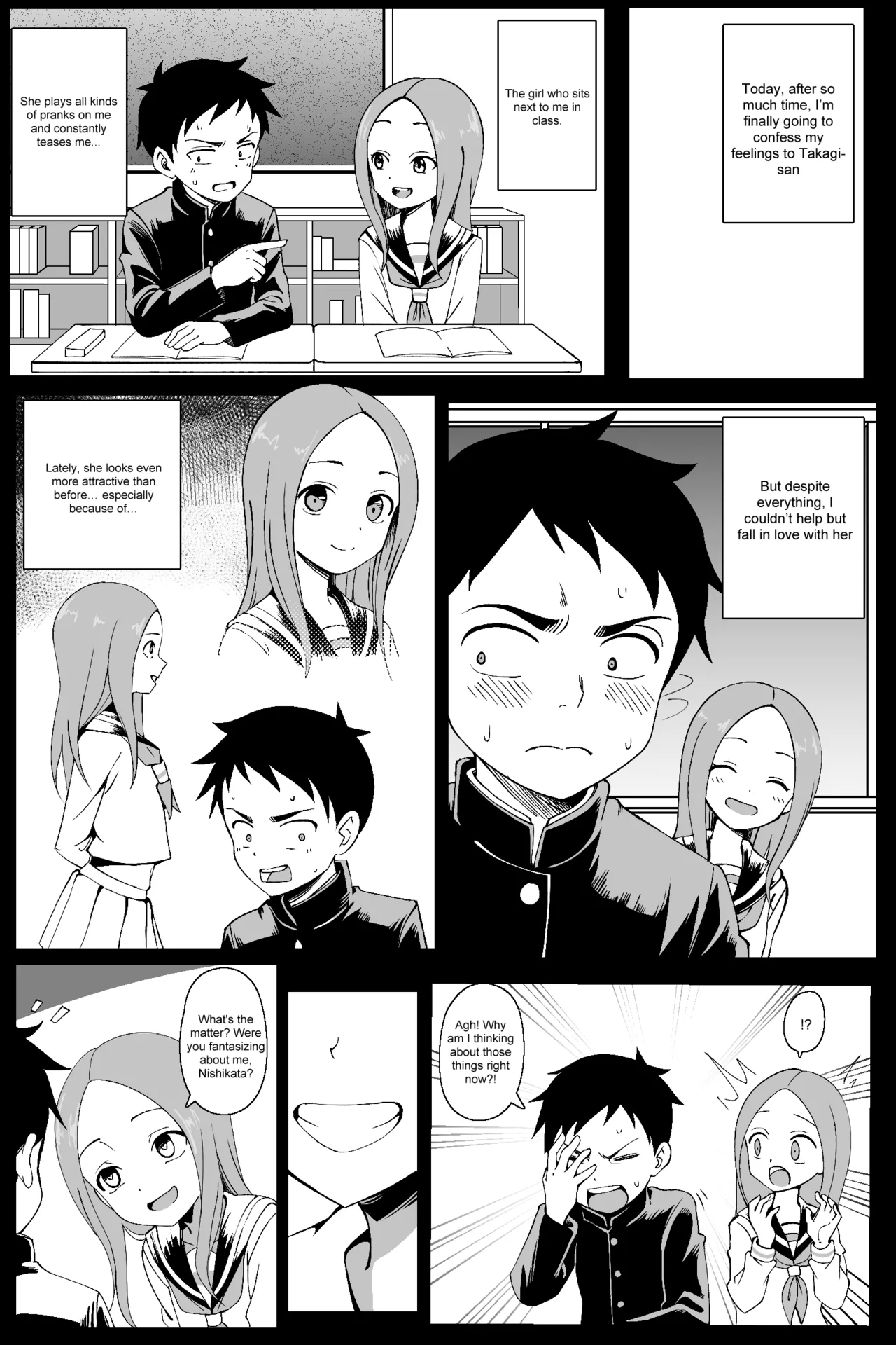 The Girl Who Used to Tease Me Is Now Looking at Someone Else (Ch. 1 - Part 1) - Arujiisan page 1