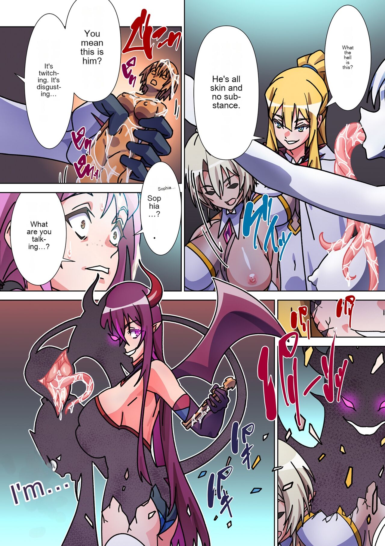 The girl who was turned into Morgessoyo and me who became the strongest succubus page 26