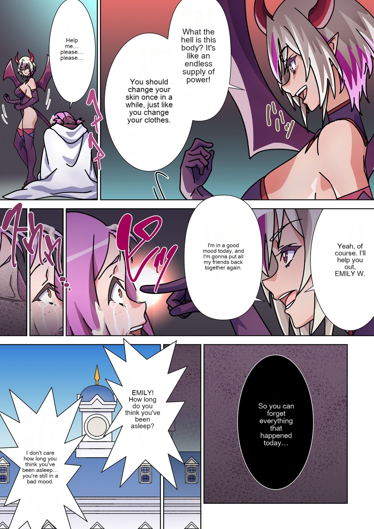 The girl who was turned into Morgessoyo and me who became the strongest succubus page 30