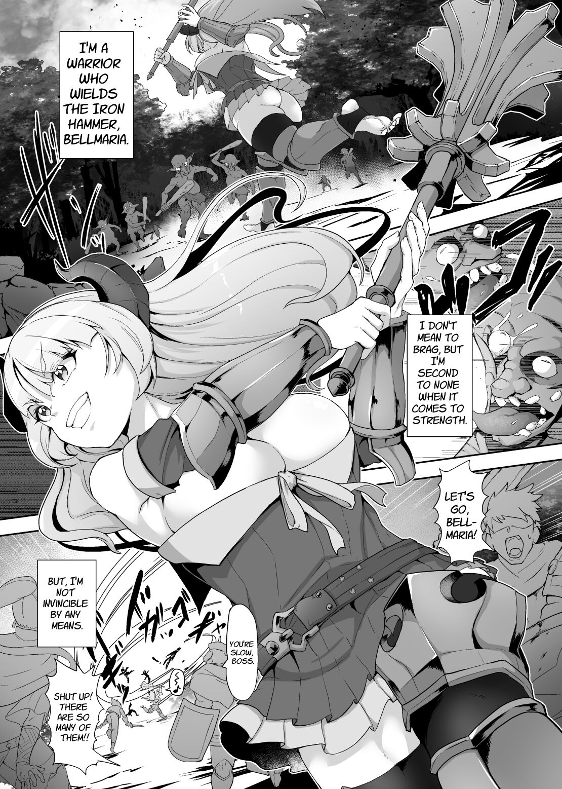 The Hammer-wielding Warrior's Fate page 2