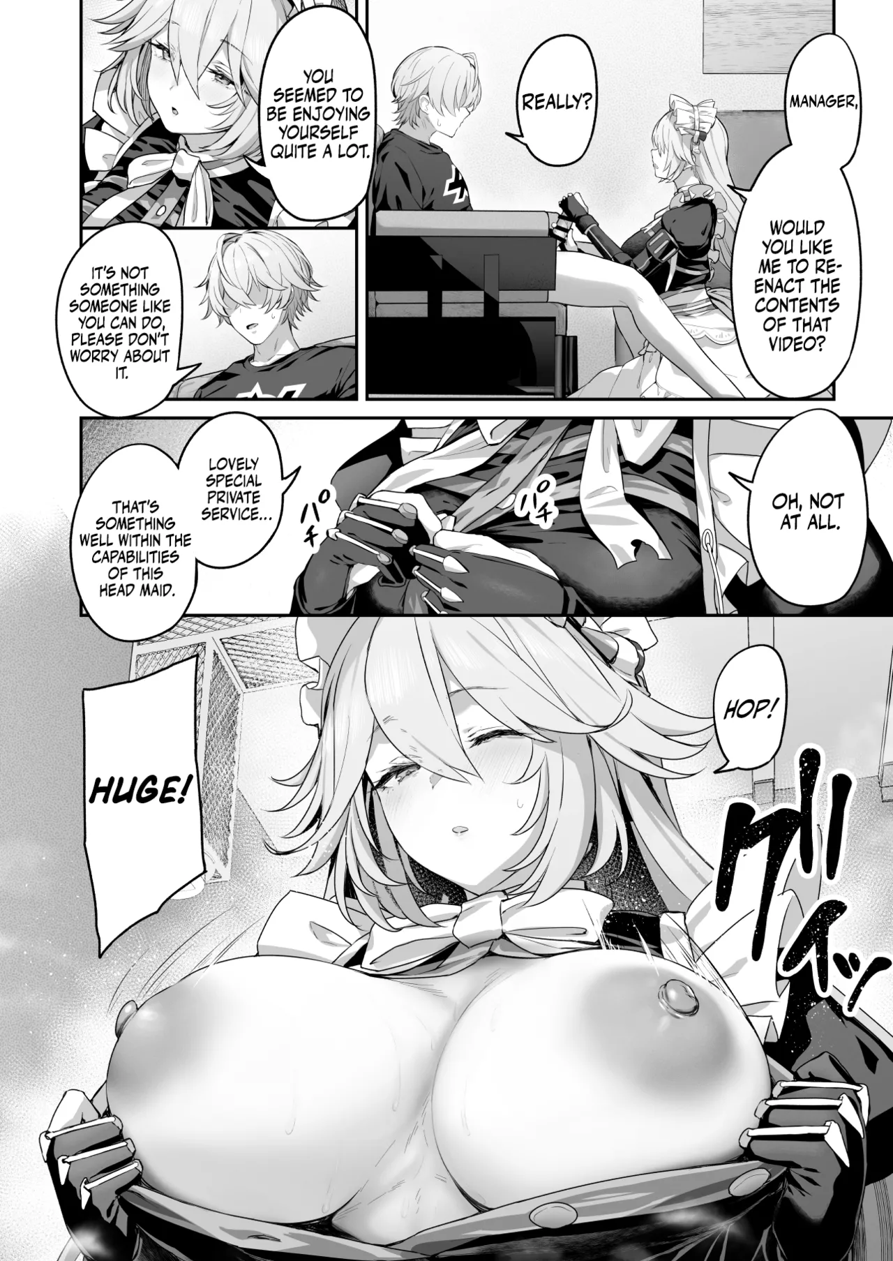 The Head Maid's Special Private Service page 7