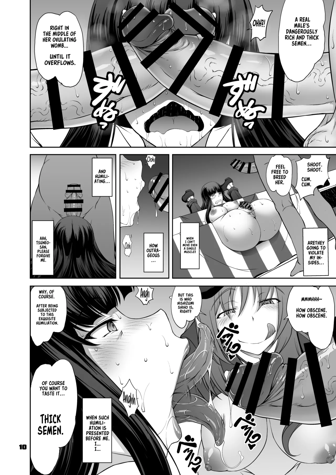 The Head's Return To Active Duty: The Complete Submission Ultra-Lewd Sensha-Do page 10