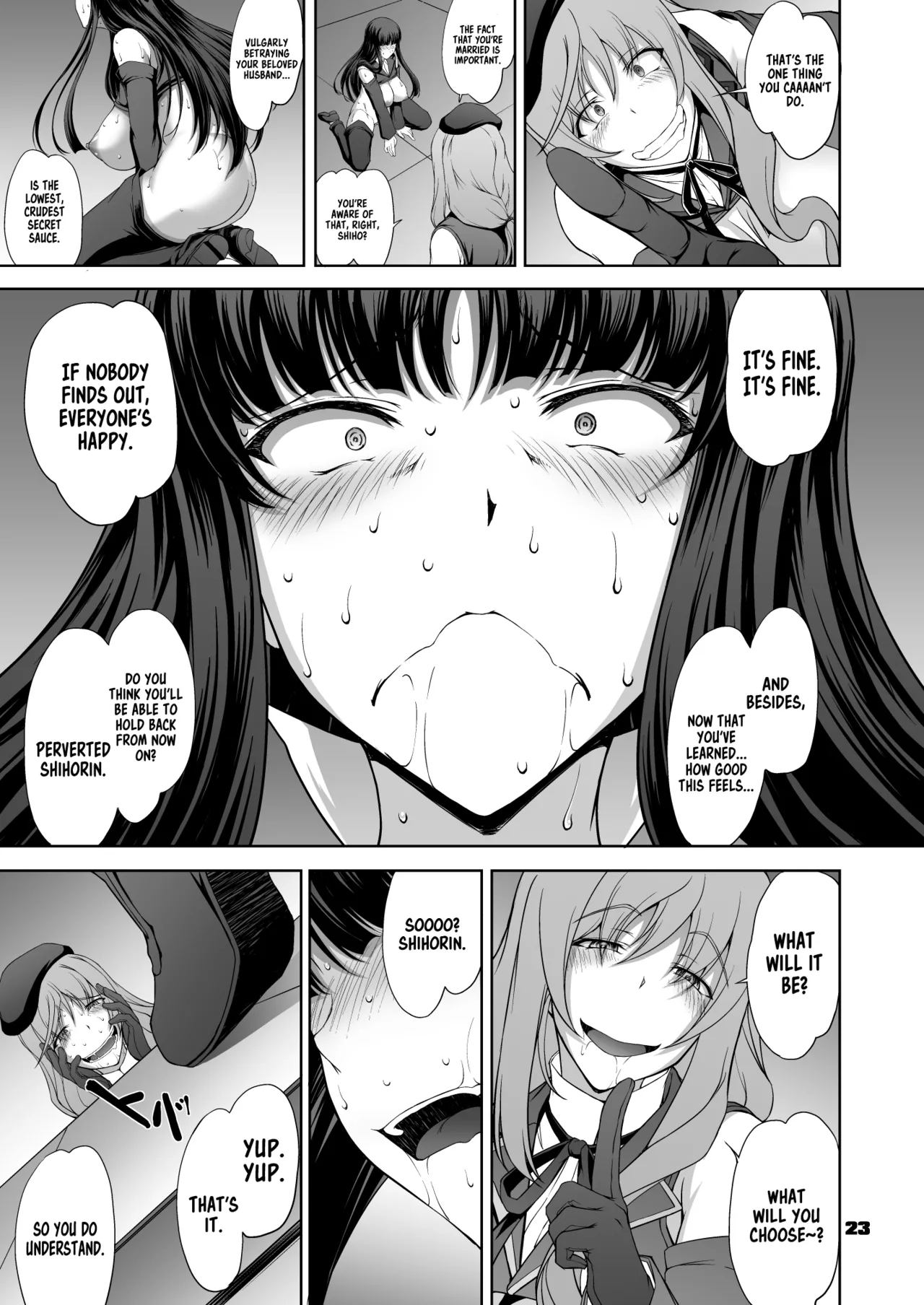 The Head's Return To Active Duty: The Complete Submission Ultra-Lewd Sensha-Do page 23