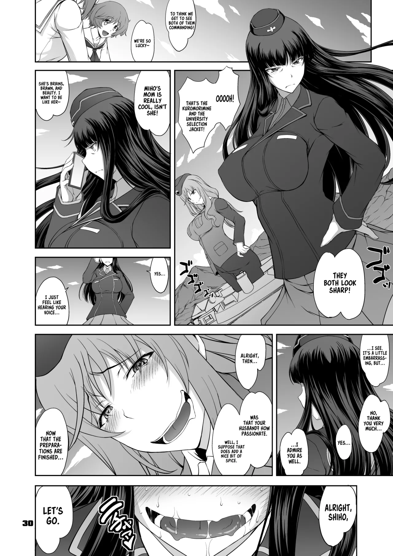 The Head's Return To Active Duty: The Complete Submission Ultra-Lewd Sensha-Do page 30