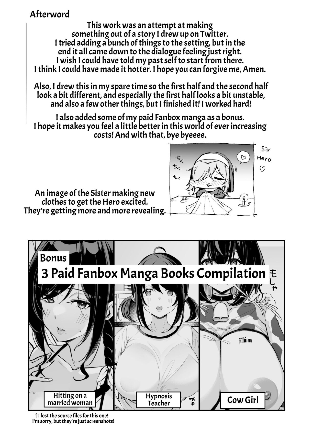 The Hero Is Weak And Worrisome, So God Commanded A Nun To Procreate With Him page 52