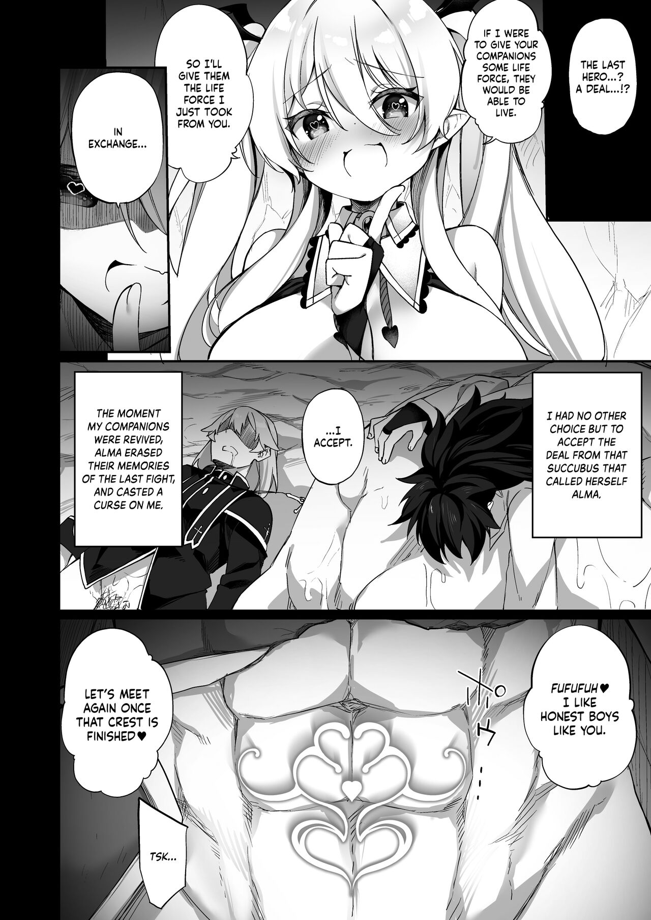 The Hero That Defeated the Demon Lord ♂ Falls Into a Succubus page 11