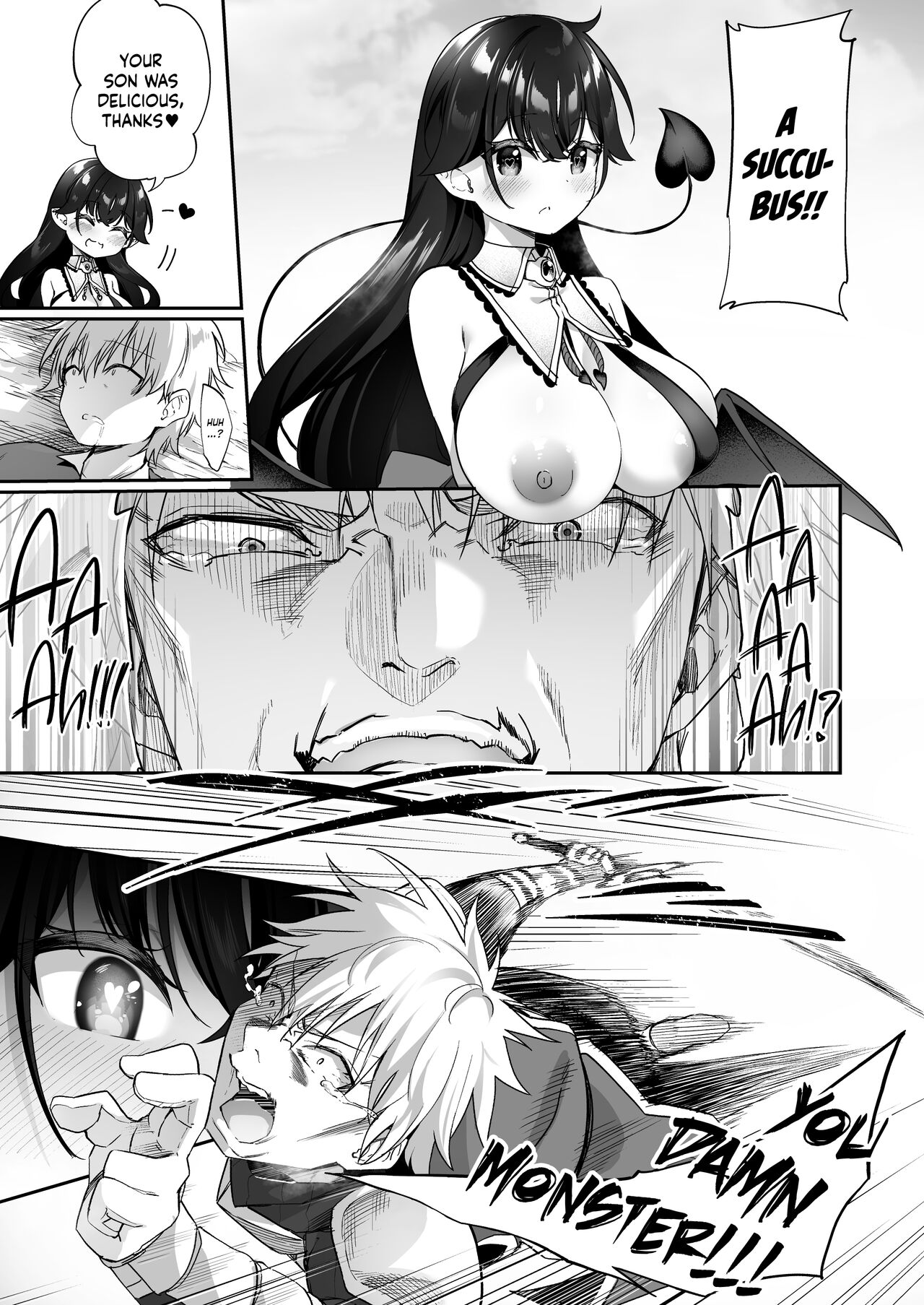The Hero That Defeated the Demon Lord ♂ Falls Into a Succubus page 24