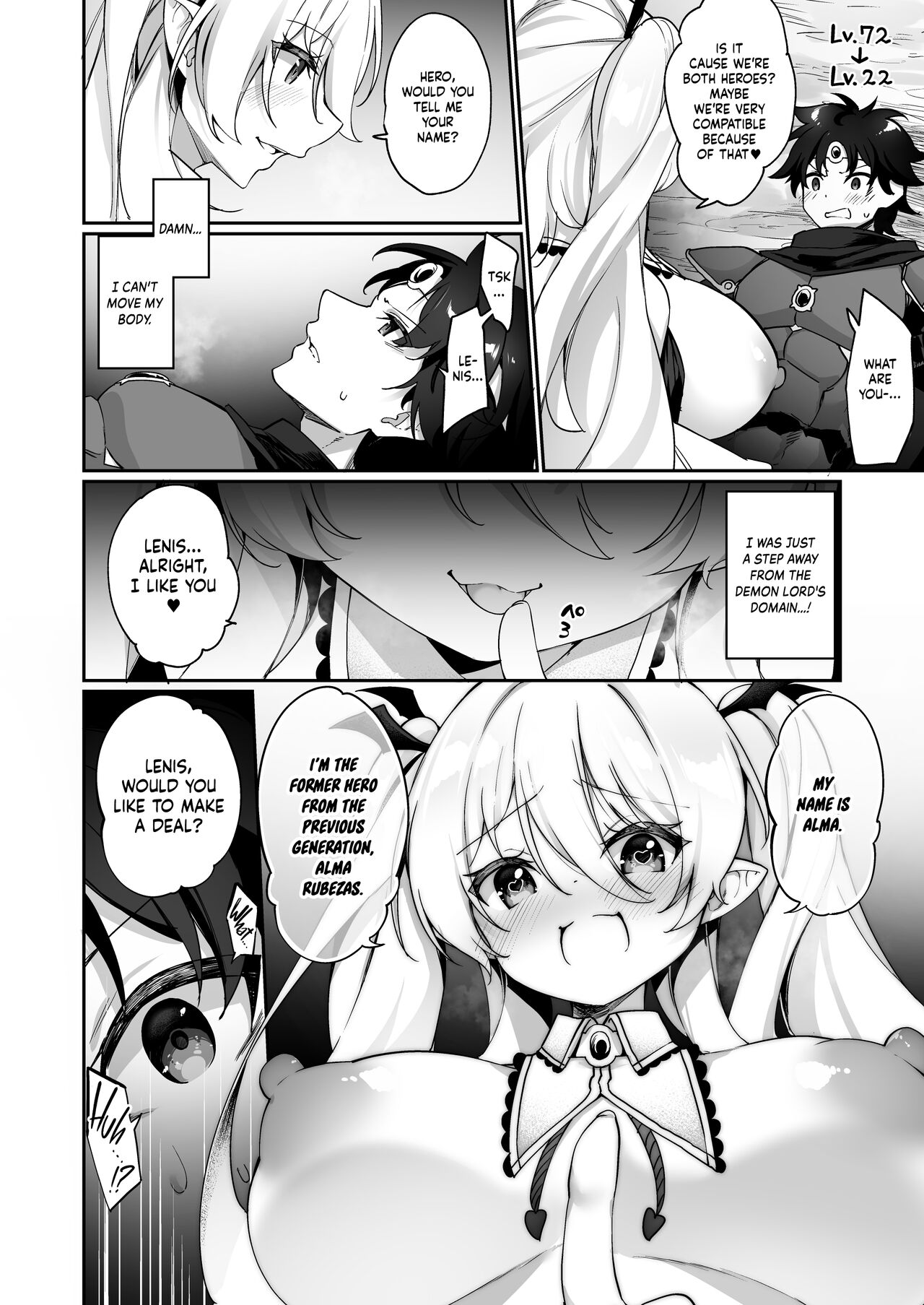 The Hero That Defeated the Demon Lord ♂ Falls Into a Succubus page 5