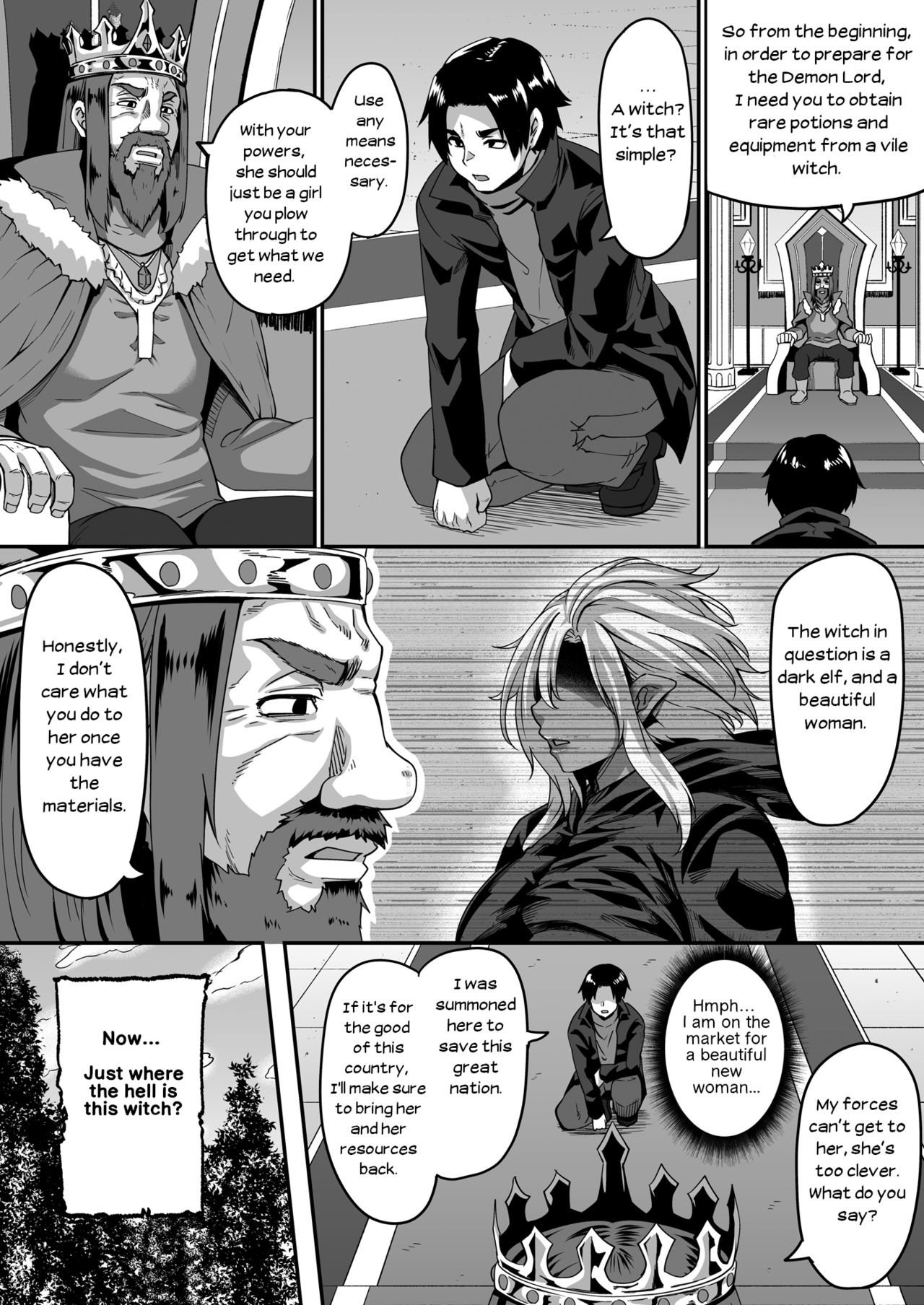 The Hero That Was Milked By A Promiscuous Dark Elf page 3