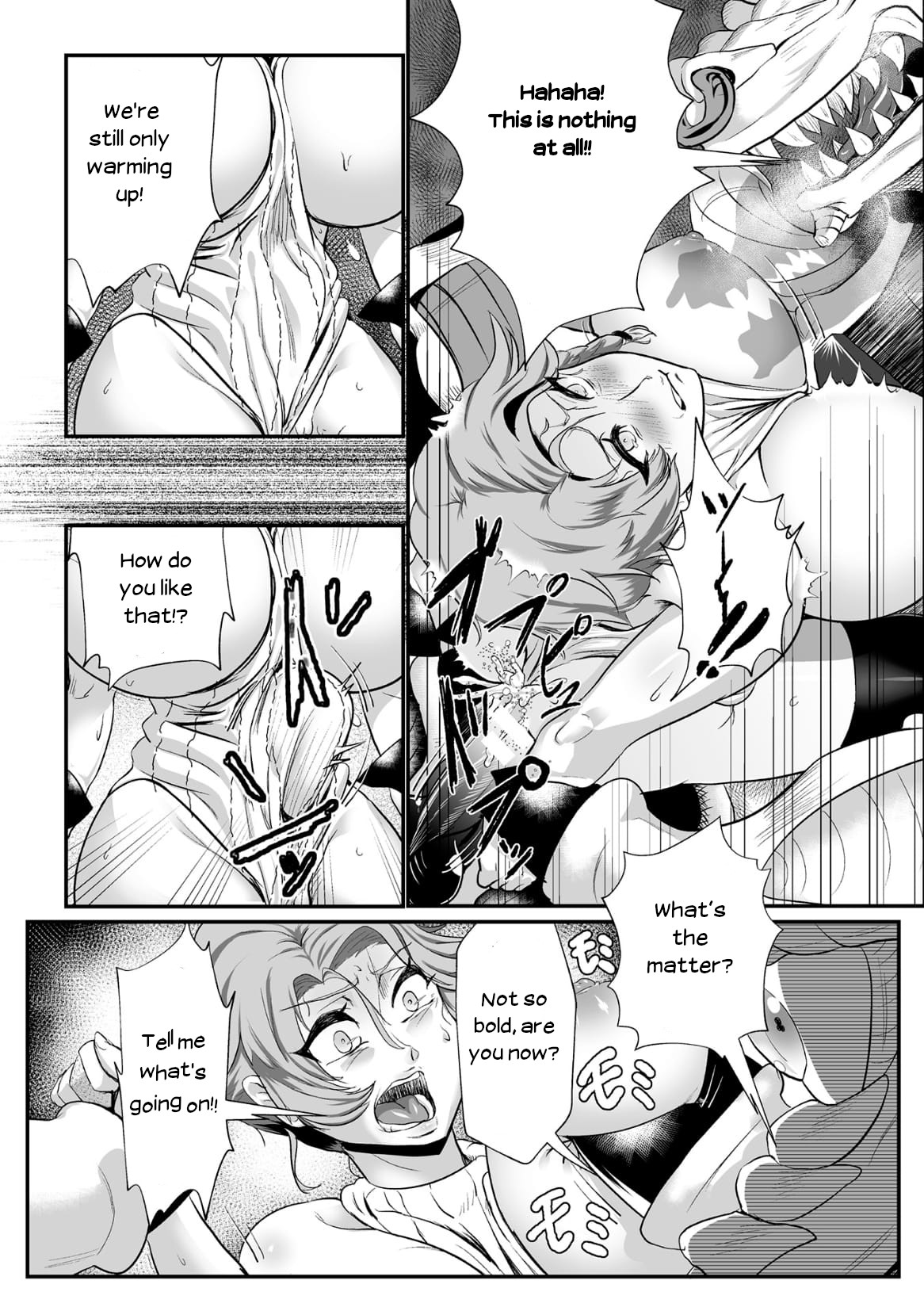 The Heroic Family Defeated into Lewd Statues - Episode 1 page 14