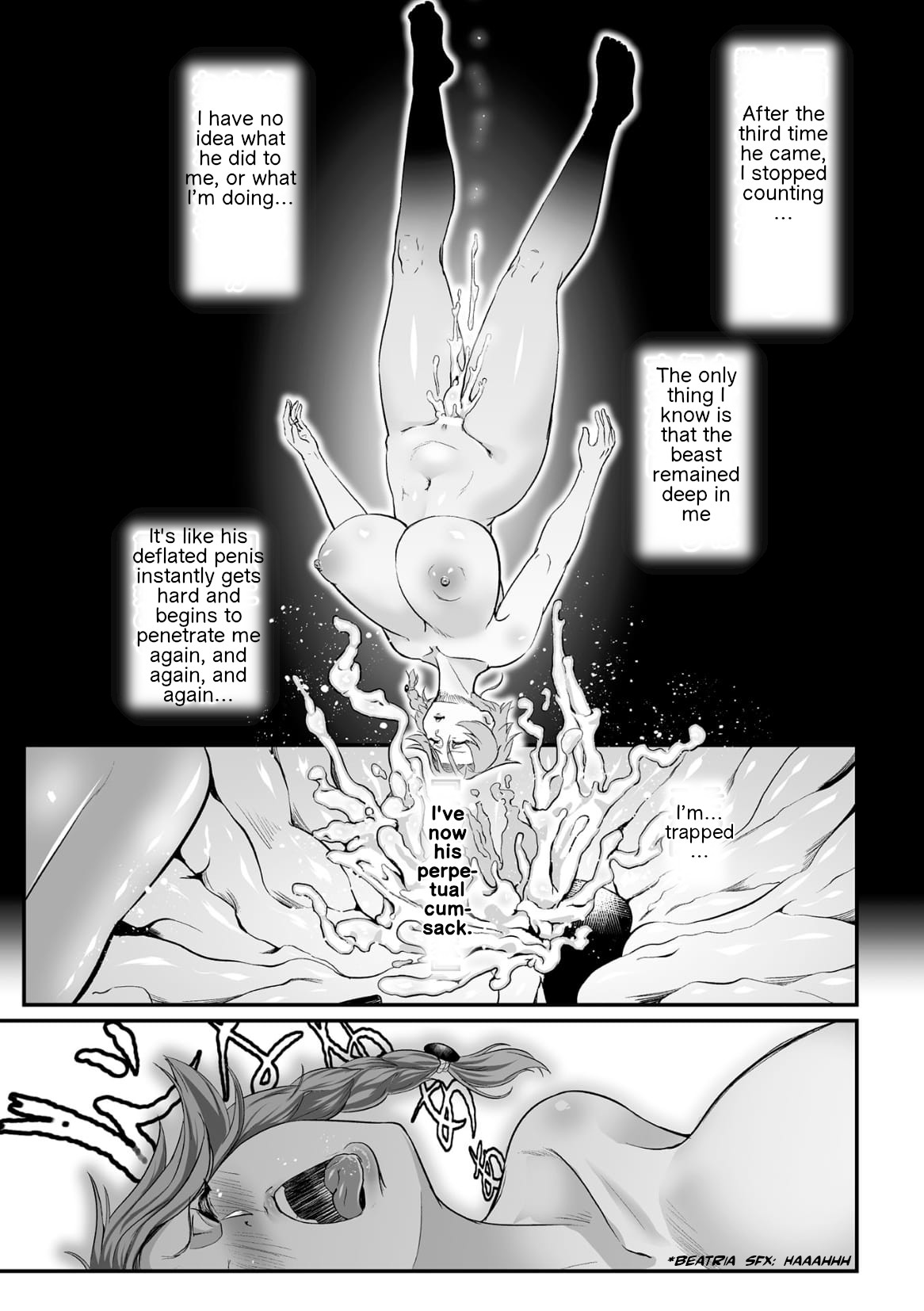 The Heroic Family Defeated into Lewd Statues - Episode 1 page 15