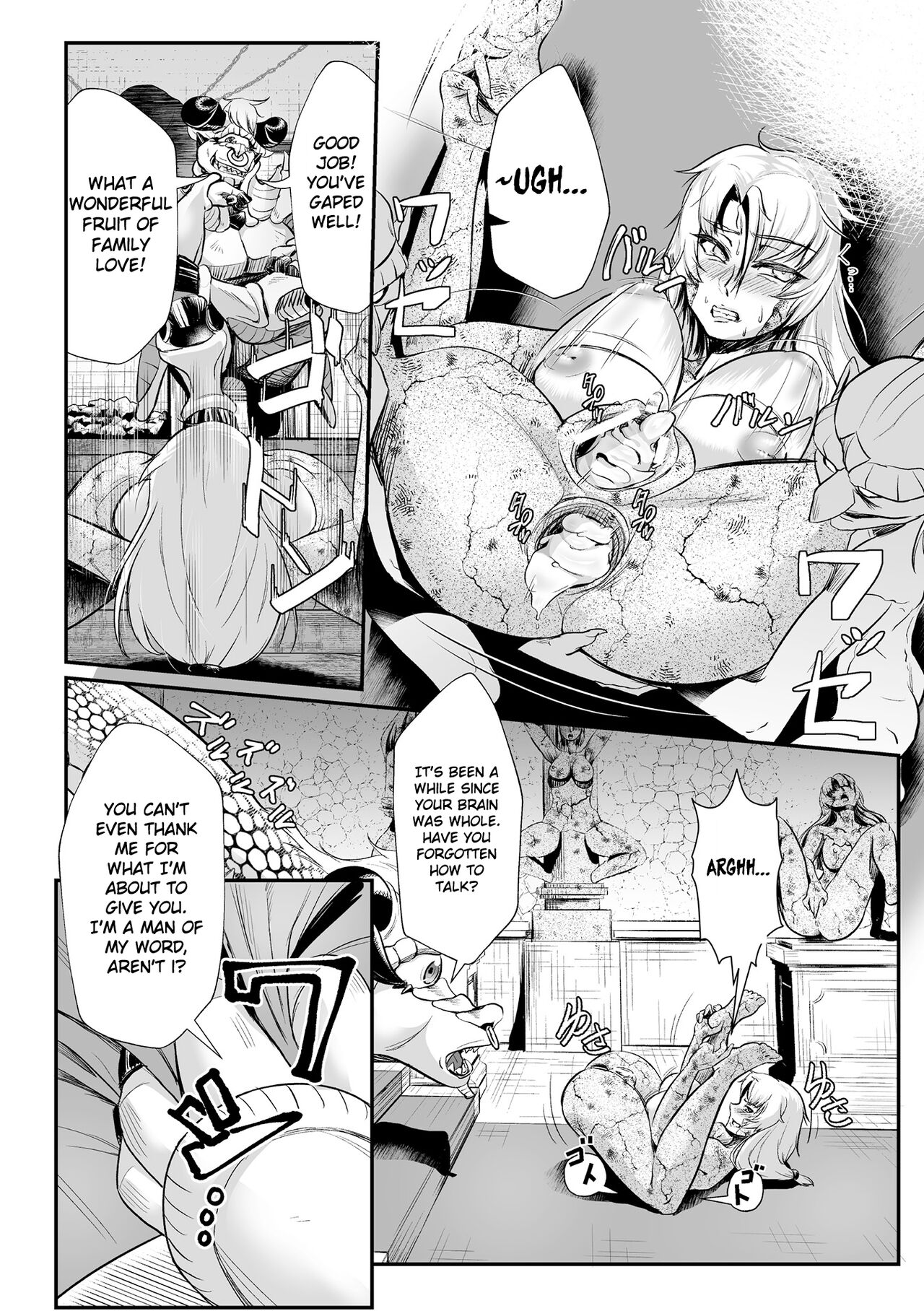 The Heroic Family Sealed in Lewd Stone page 46