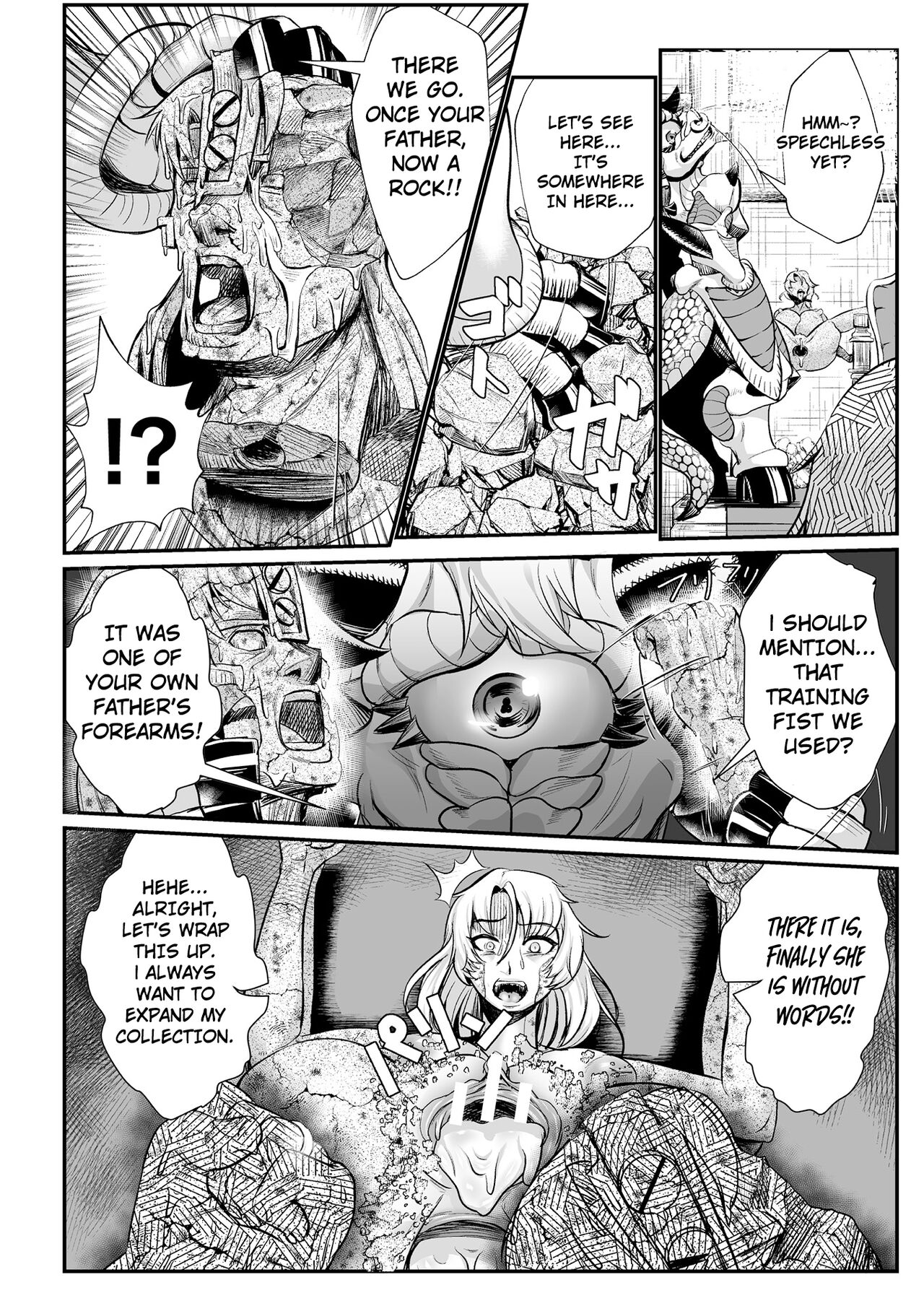 The Heroic Family Sealed in Lewd Stone page 48