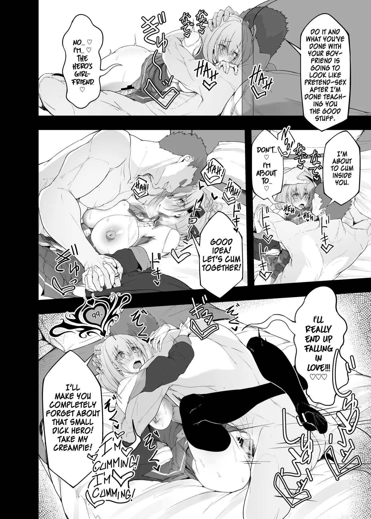 The Hero’s Girlfriend Gets NTR’d page 55