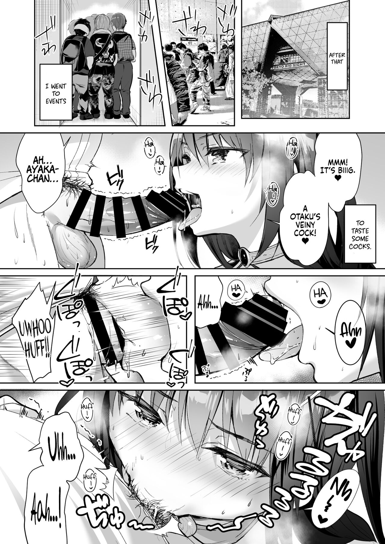 The Hidden Self of the Honor Student is a Super Slut Cosplayer - The “Cover” Honor Student Ayaka page 38
