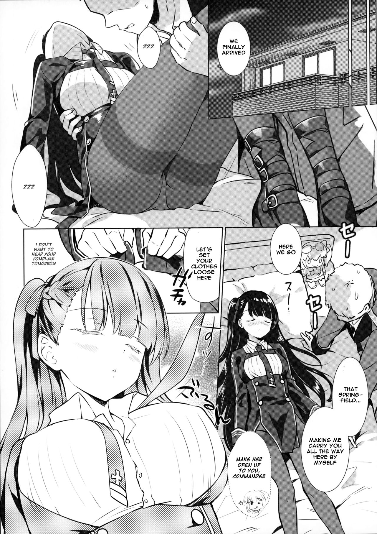 The Honest WA-chan and The Cowardly Commander page 4