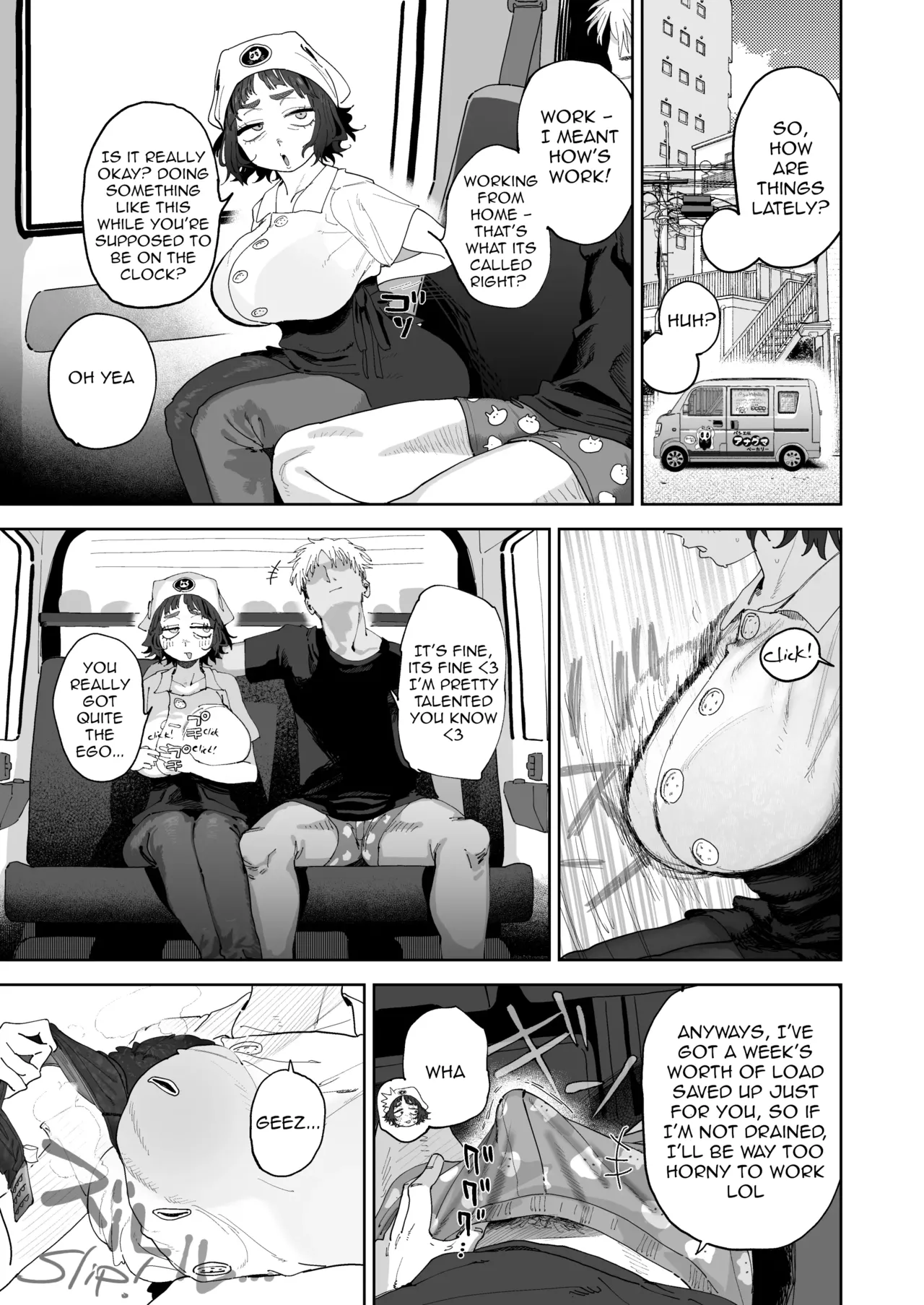 The Horny Housewife from the Door to Door Bread Delivery Service page 11