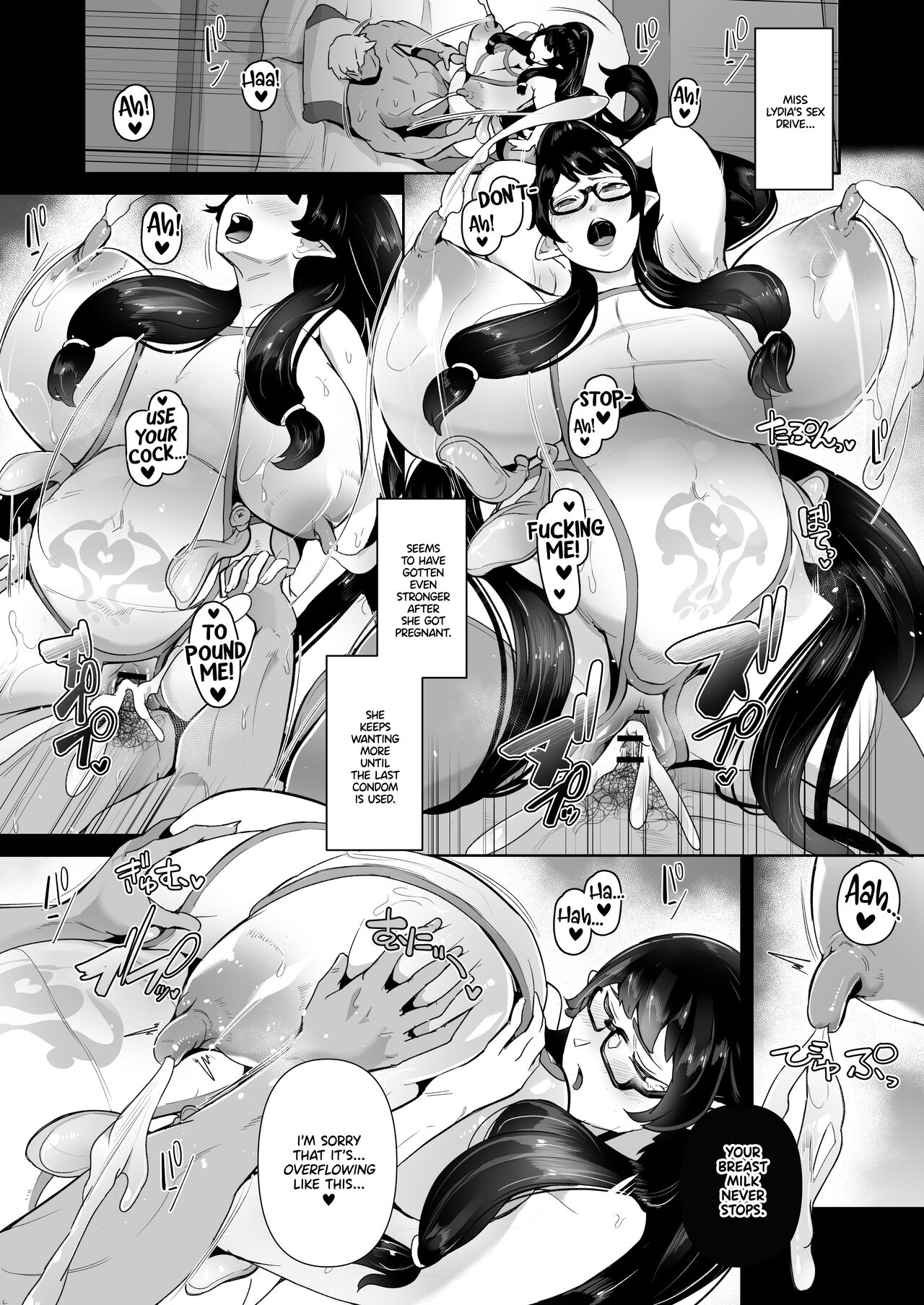 The Hot and Pervy Promise I Made to My Plump and Busty Elf Auntie page 47