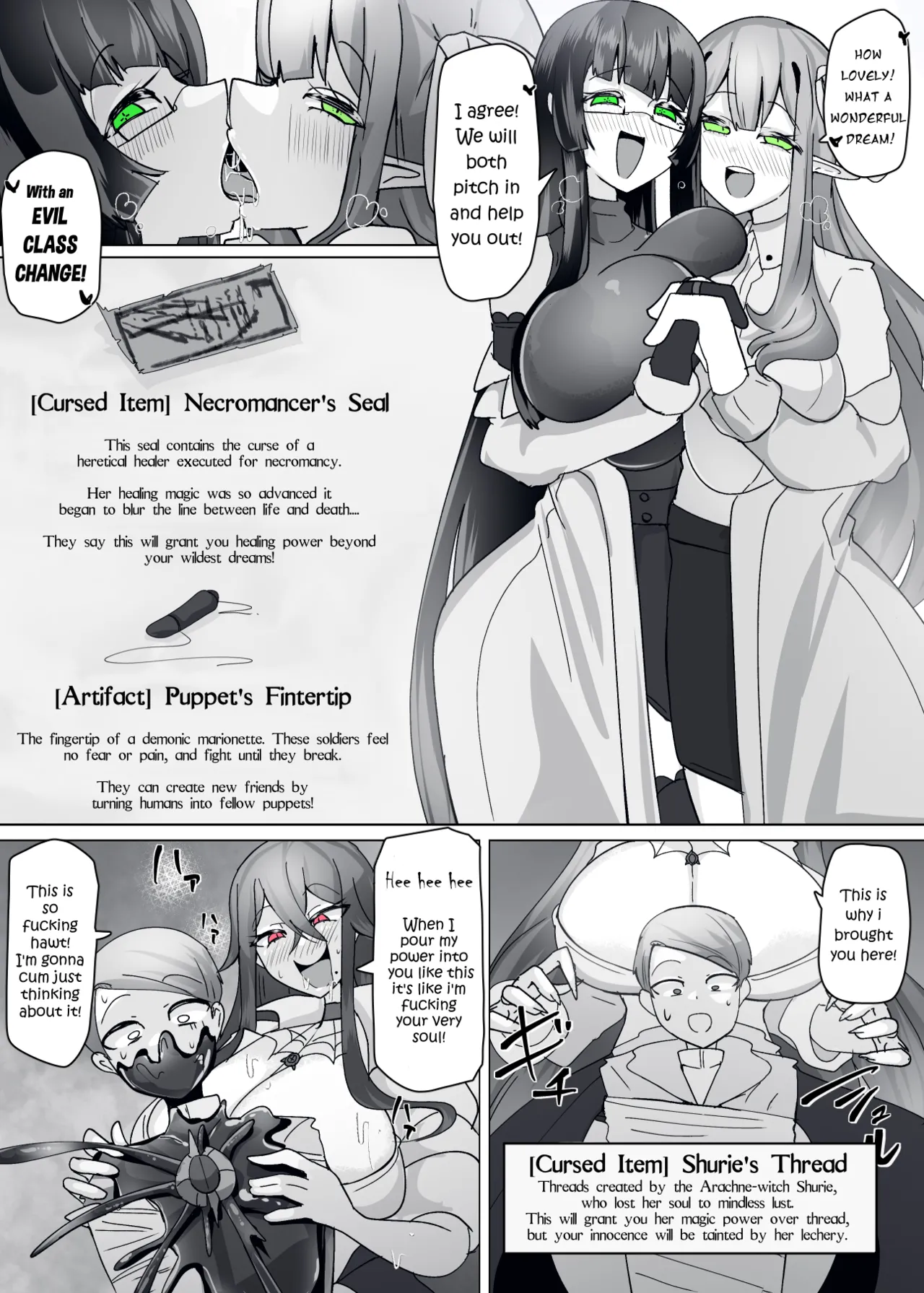The House of Evil Class Change 10 Necropuppeteer page 5
