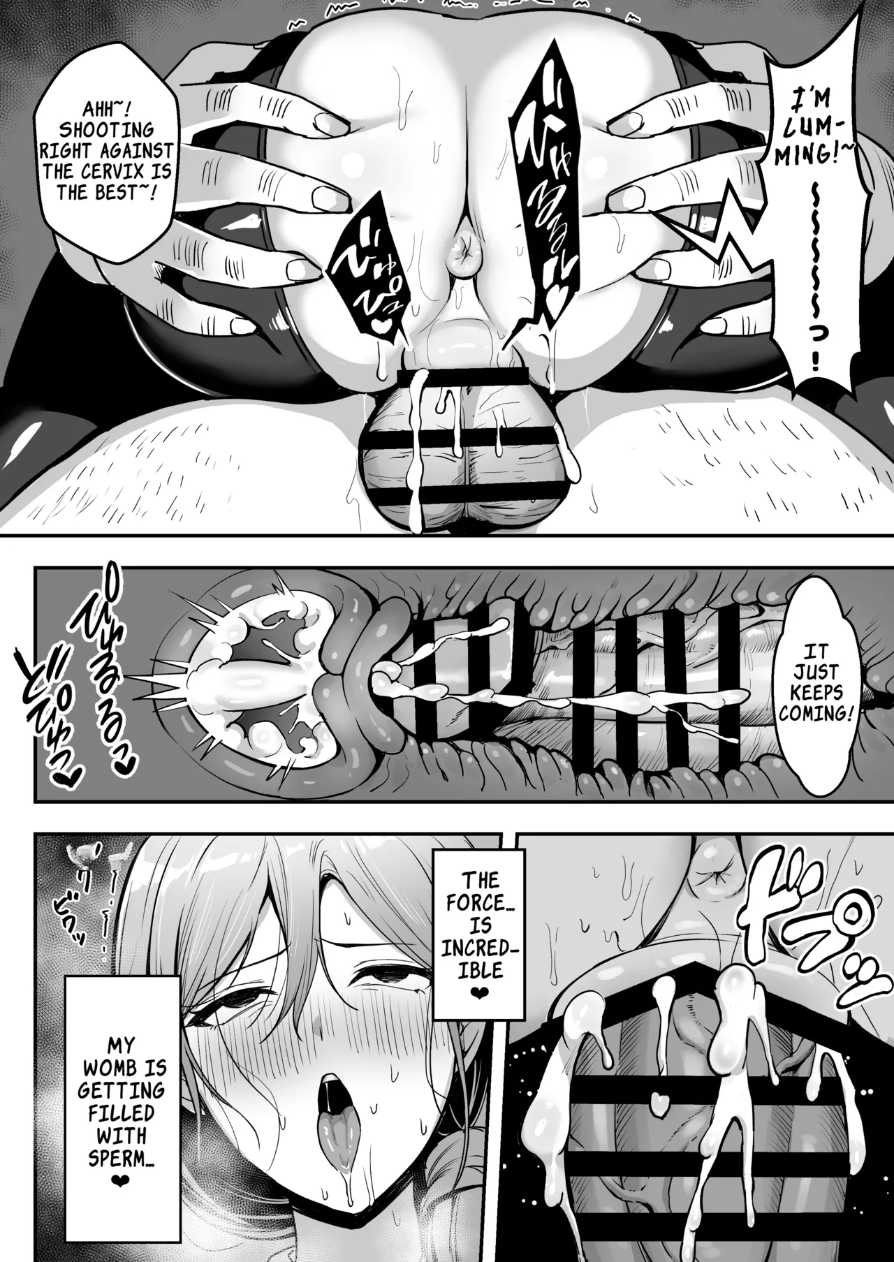 The Housewife Courier Who Became a Bitch for the Customer's Huge Cock page 53