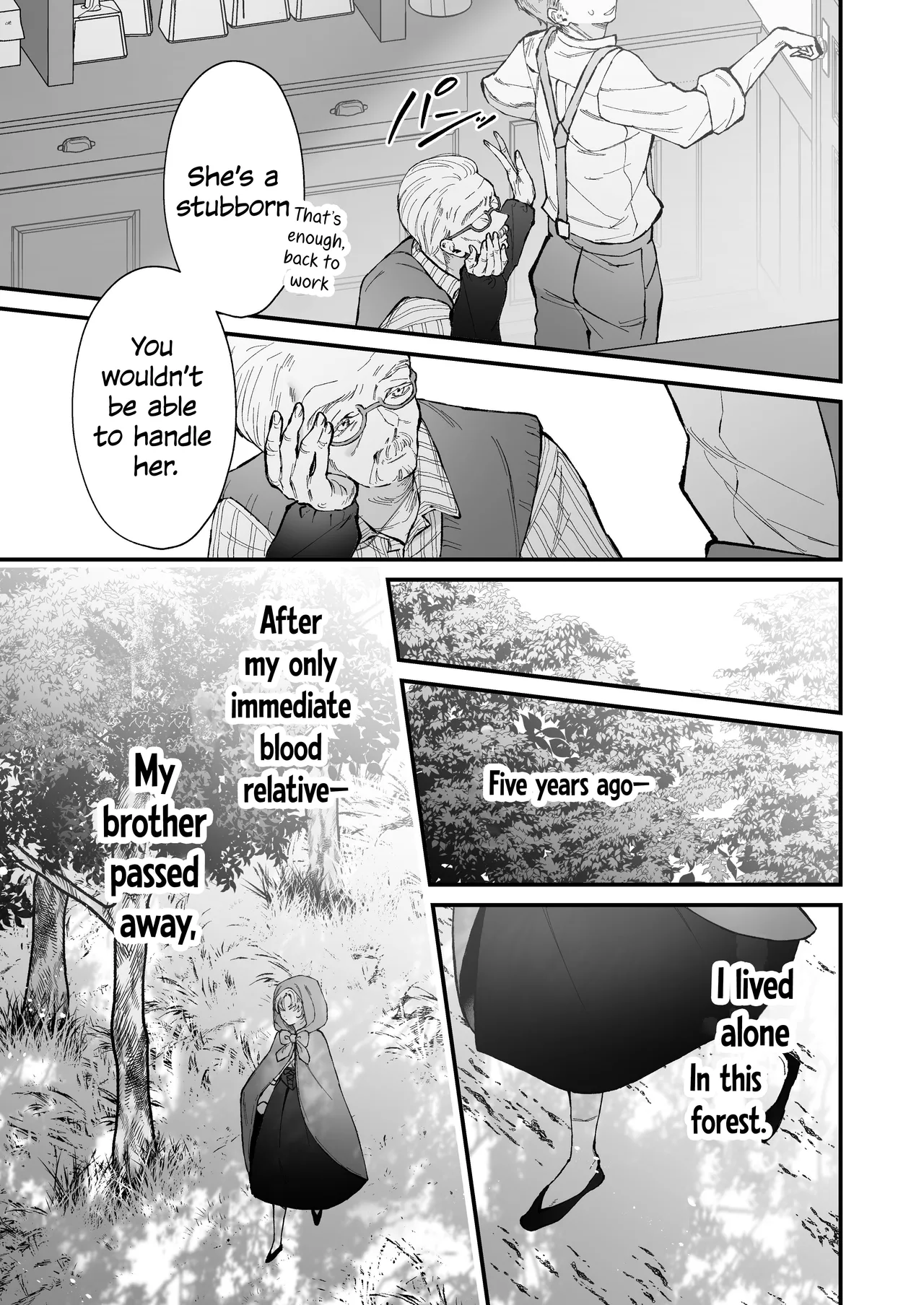 The howling wolf never forgets its promise. page 10