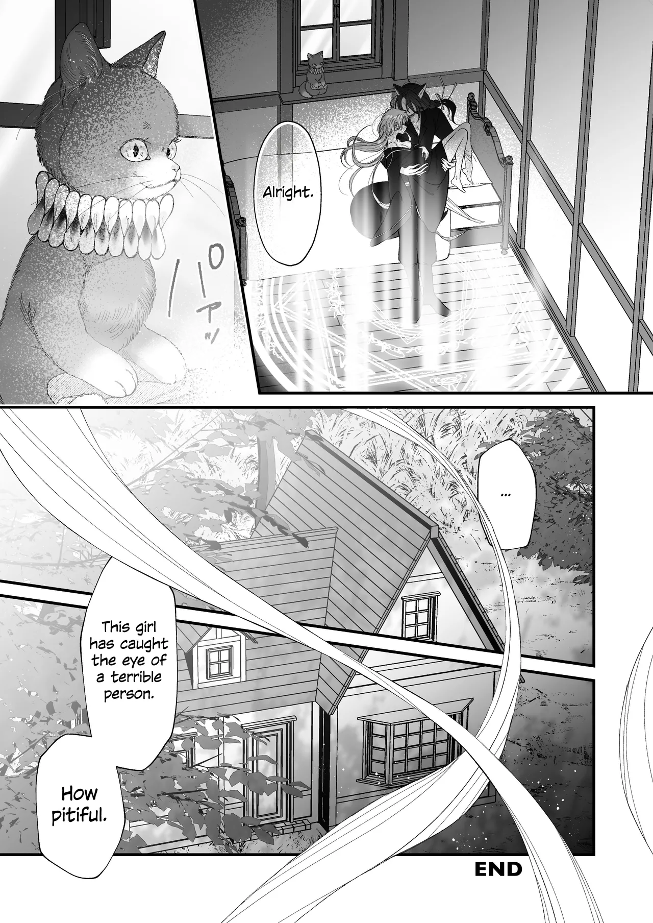 The howling wolf never forgets its promise. page 112