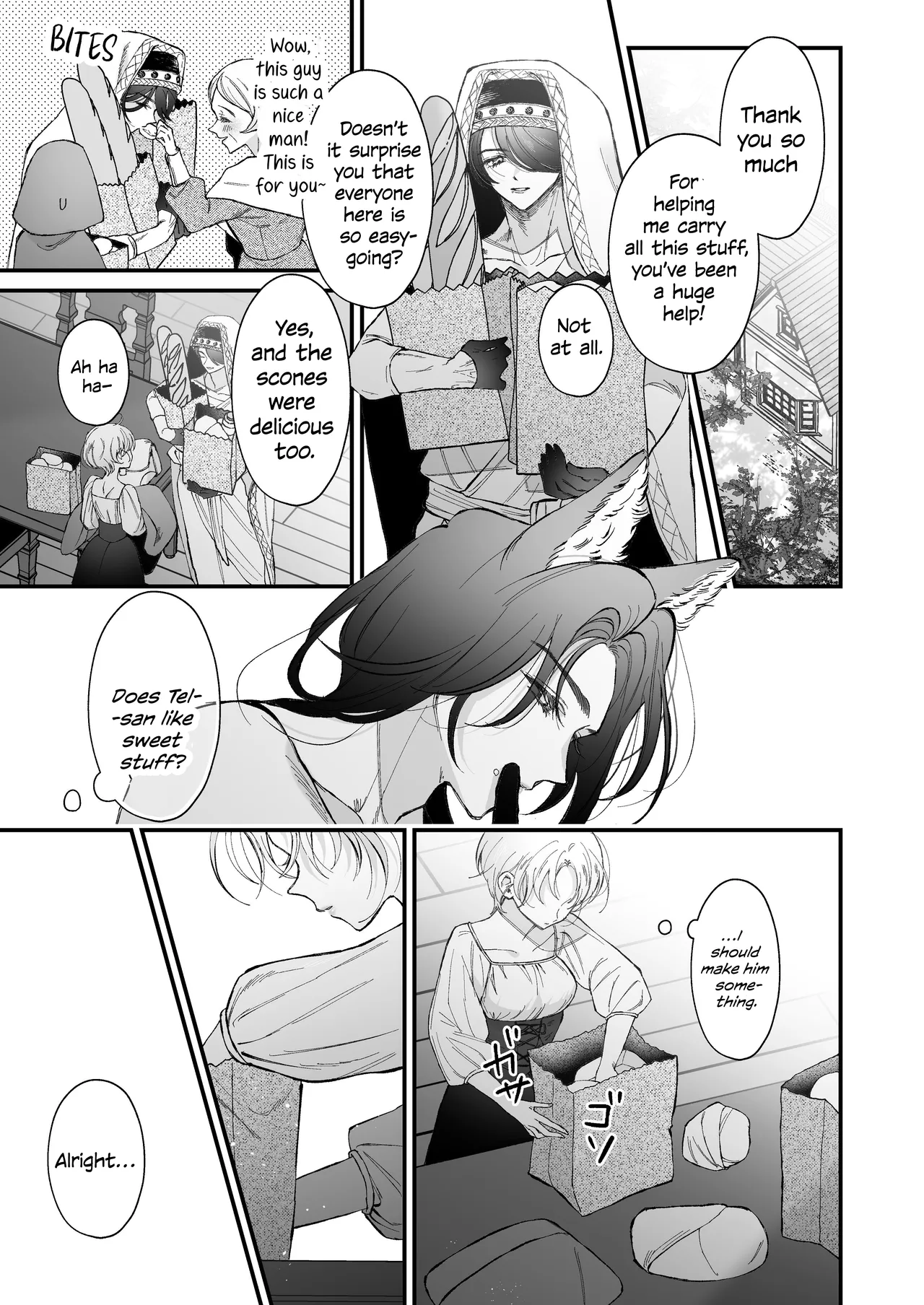 The howling wolf never forgets its promise. page 26