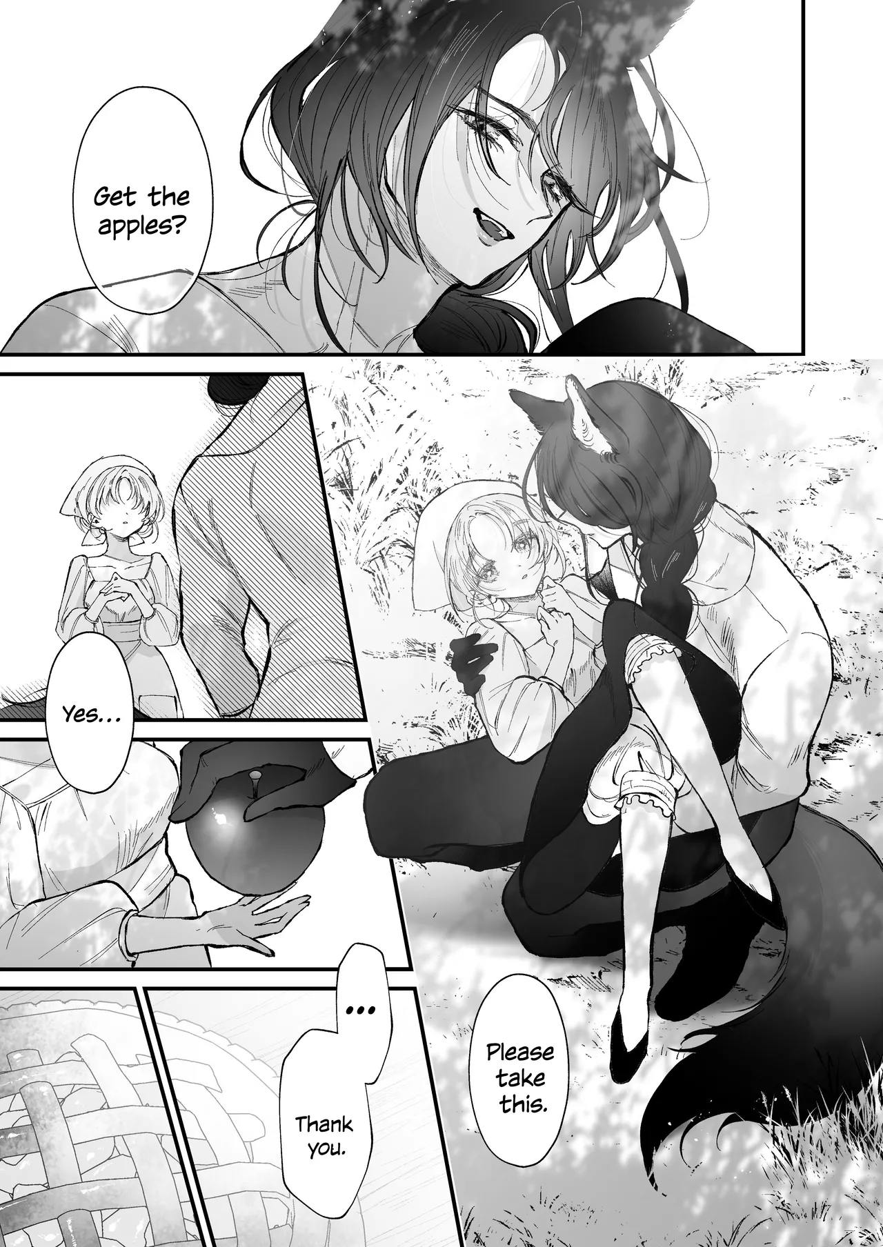 The howling wolf never forgets its promise. page 28