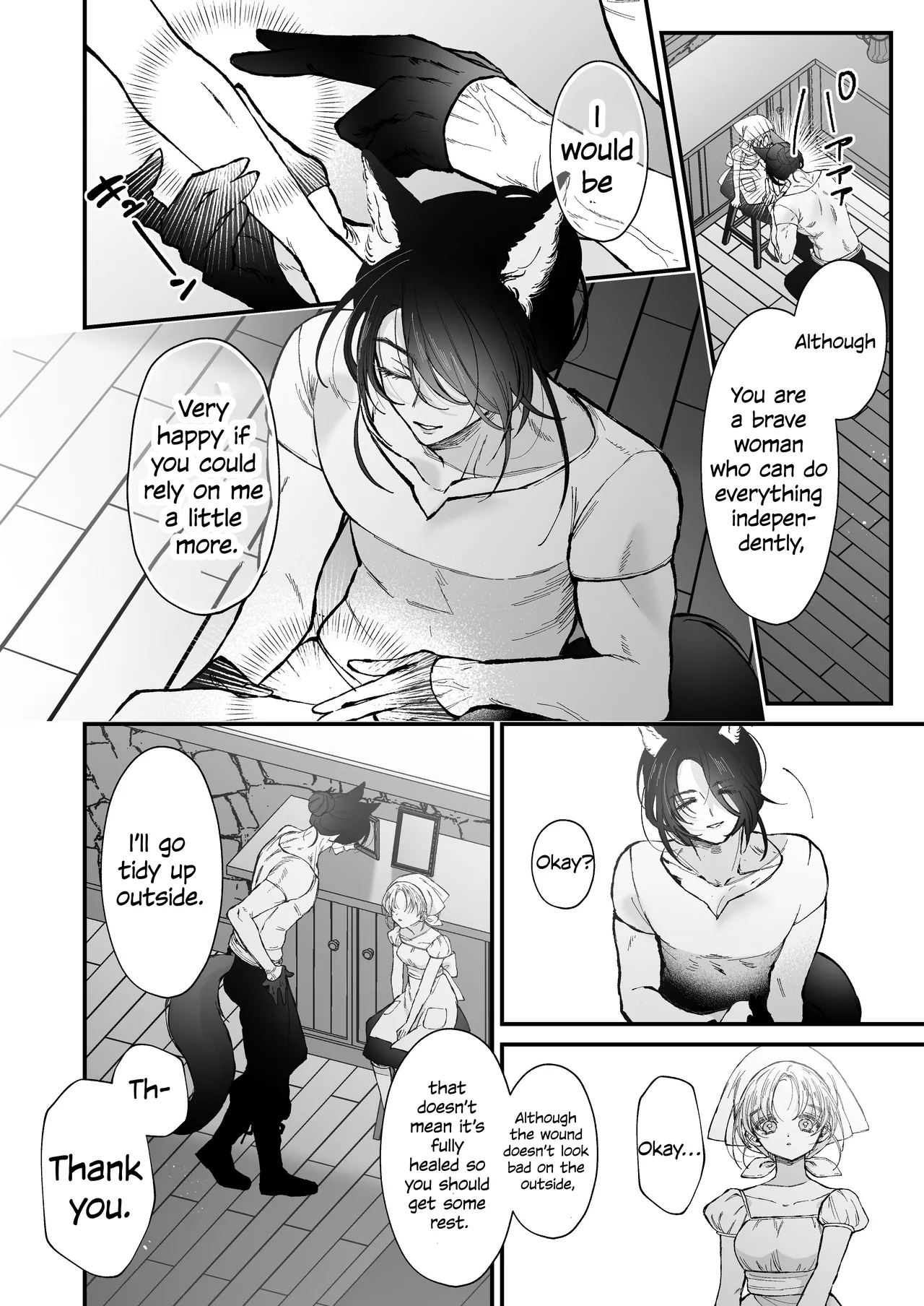 The howling wolf never forgets its promise. page 31