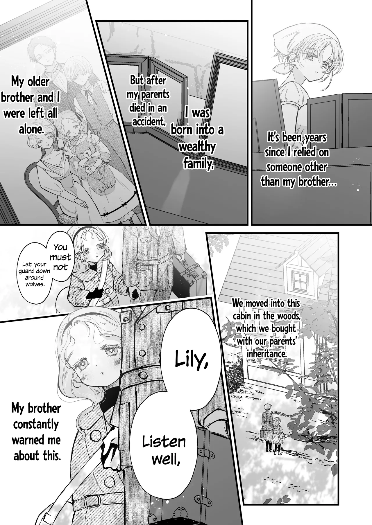 The howling wolf never forgets its promise. page 32