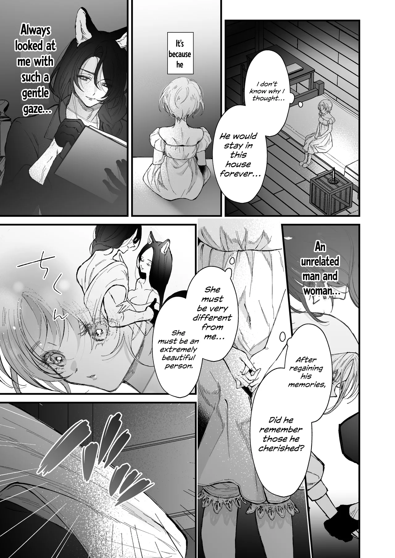 The howling wolf never forgets its promise. page 40
