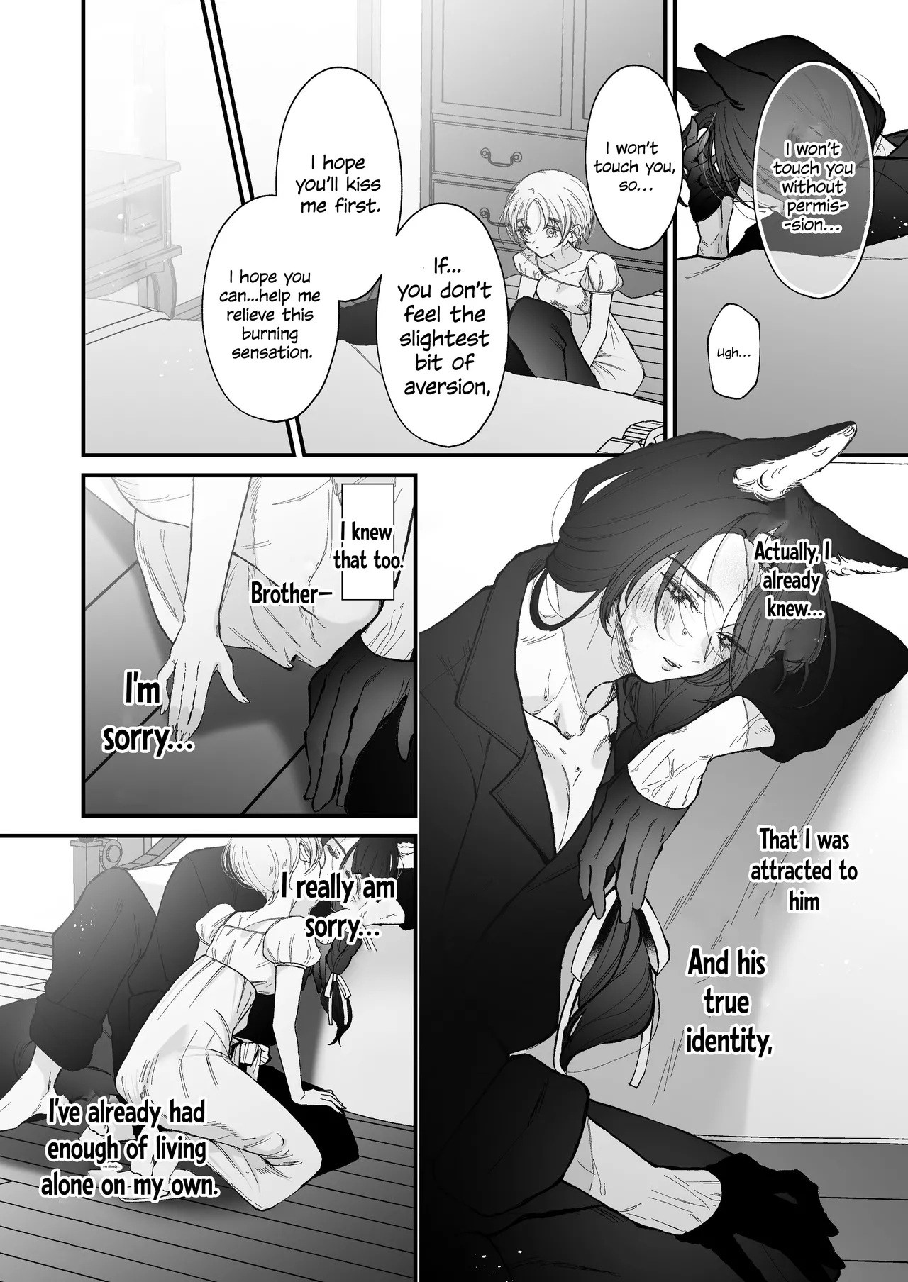 The howling wolf never forgets its promise. page 43