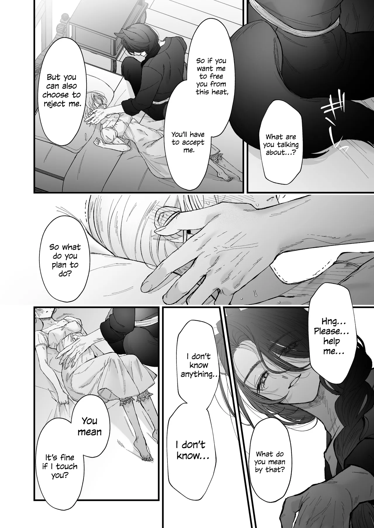 The howling wolf never forgets its promise. page 55