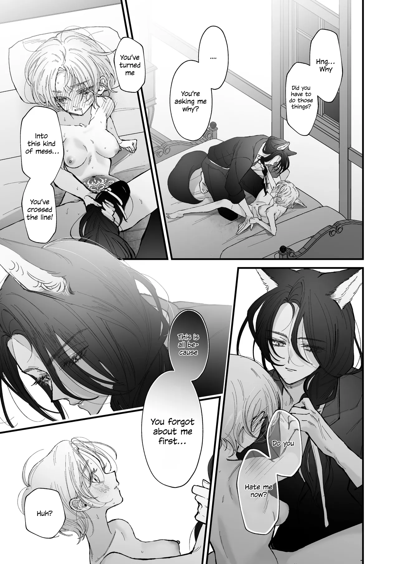 The howling wolf never forgets its promise. page 77