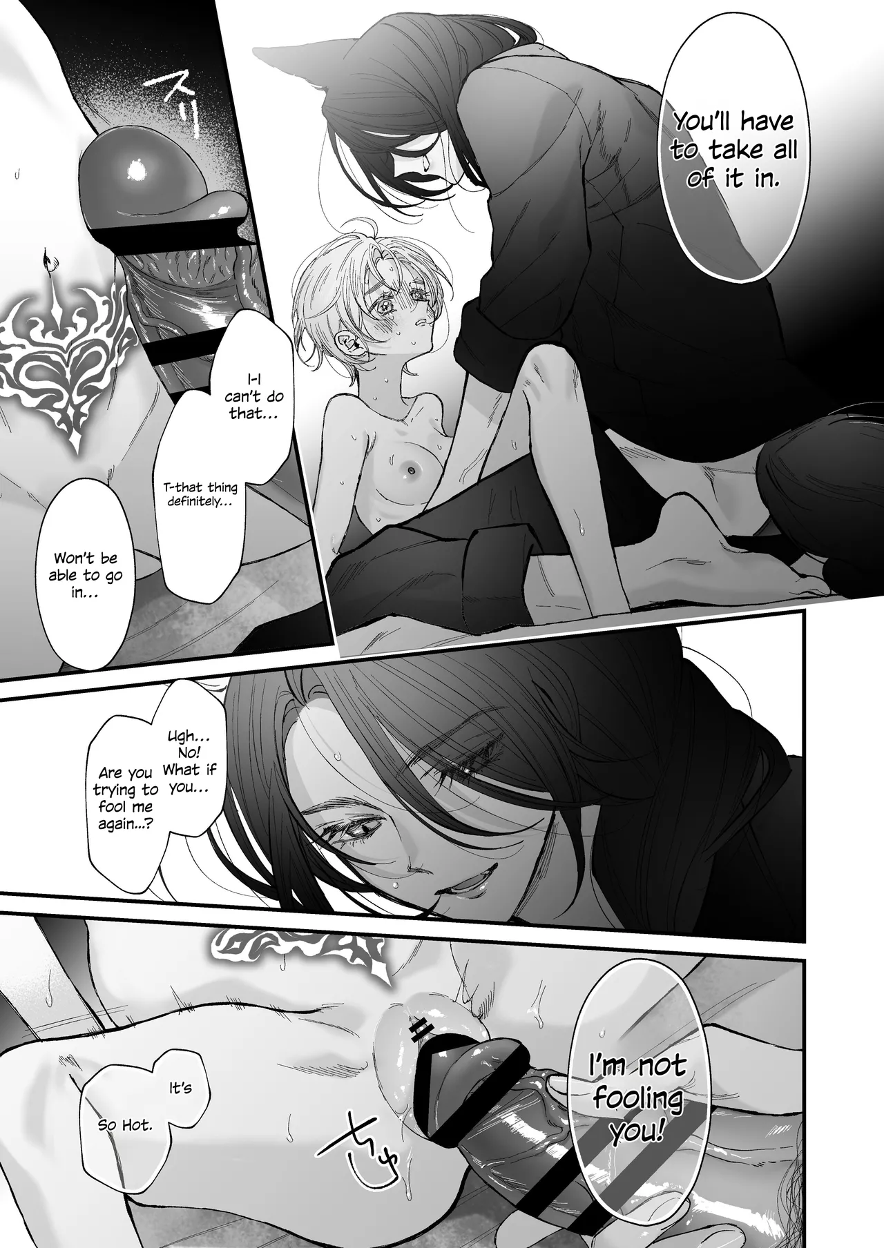The howling wolf never forgets its promise. page 79