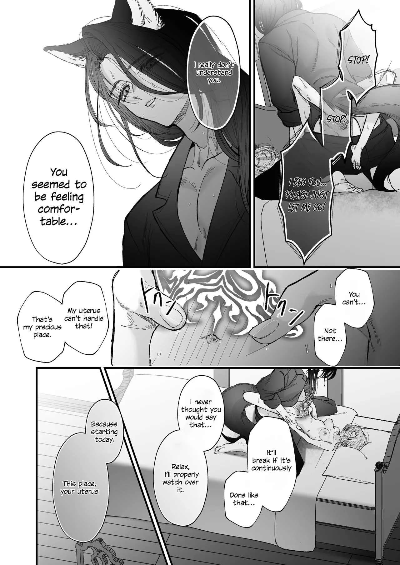 The howling wolf never forgets its promise. page 92