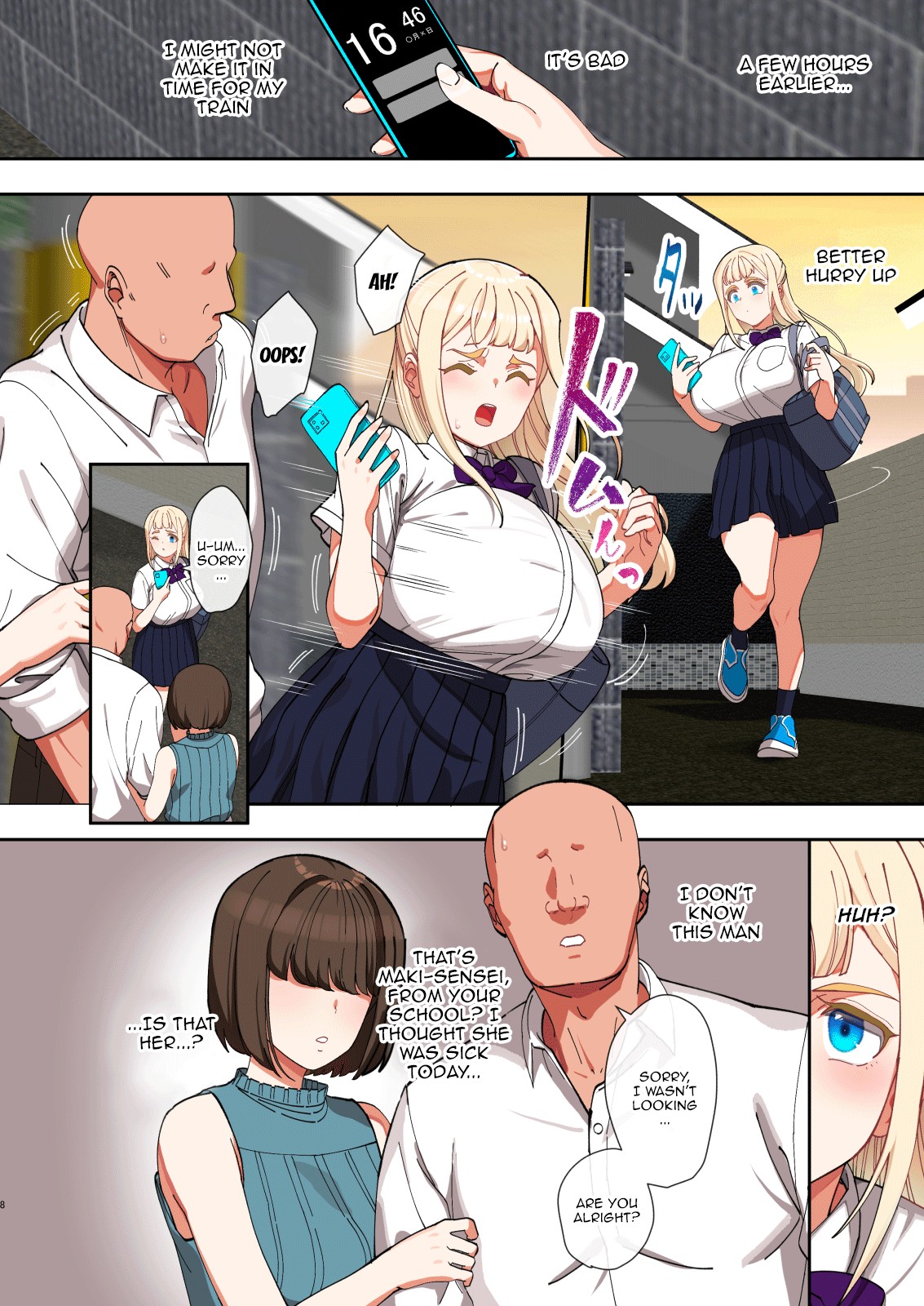 The Hypnotized Blonde Student Council President Loves Semen page 7