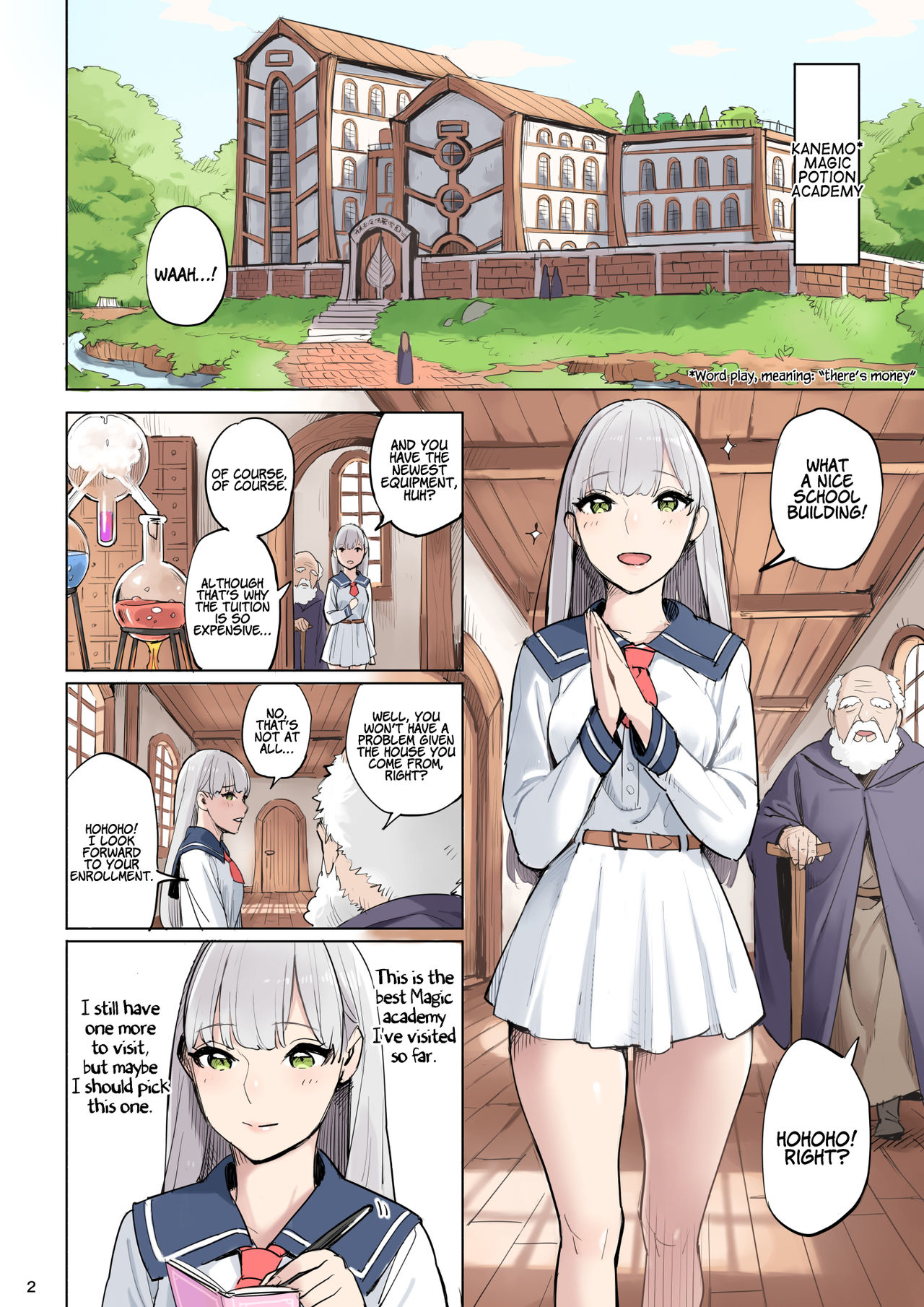 The Ingredient for the Magic Potion page 2