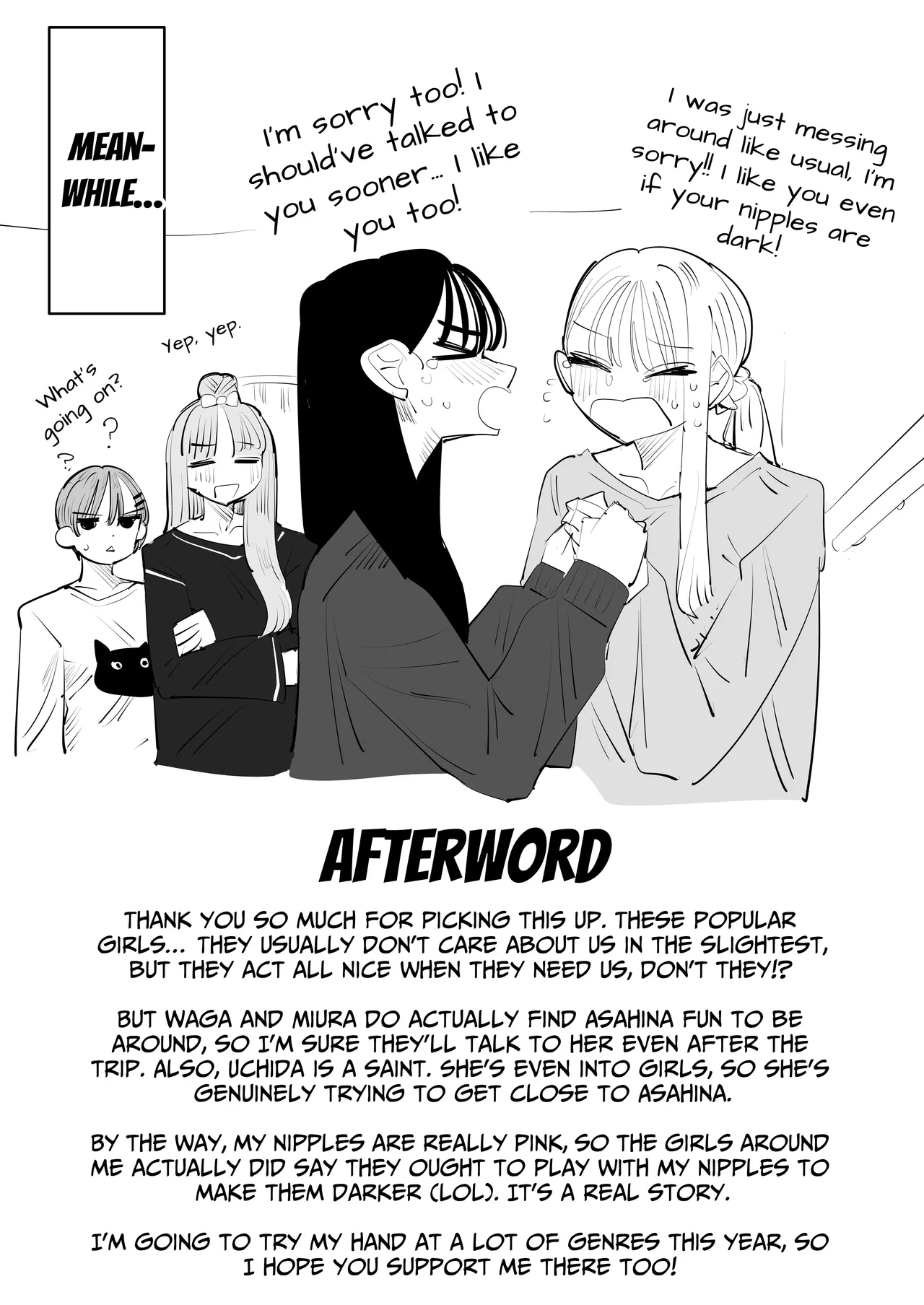The Introvert is so Cheeky for having Beautiful Pink Nipples! page 46