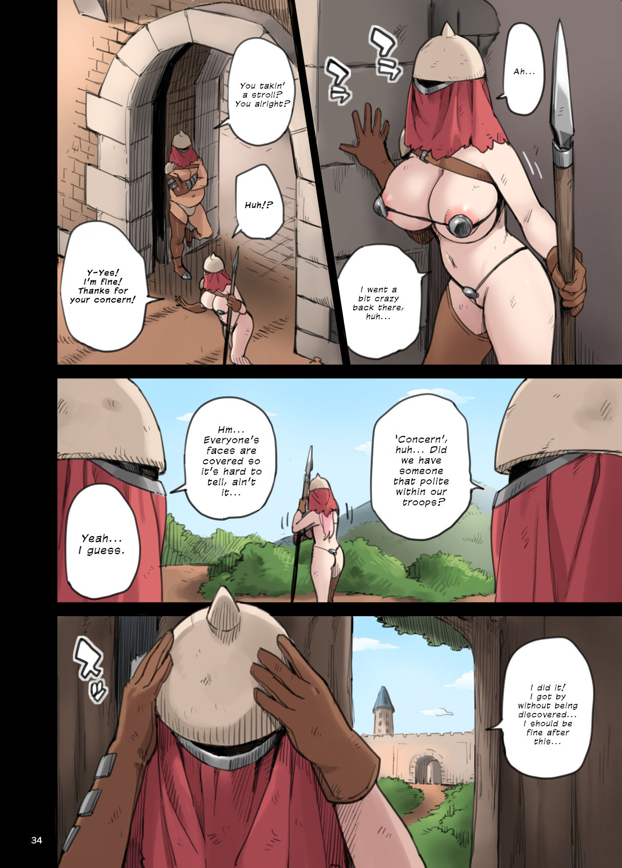 The Invasion of the Empire of Wild Fucking!! - Lewd Breakout Edition - page 34