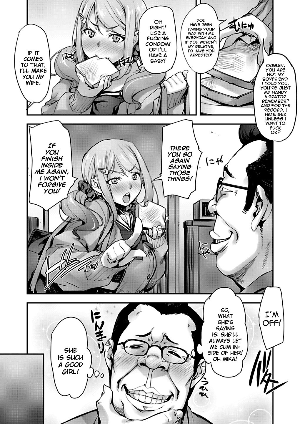 The JK Niece's body is Ojisan's page 8
