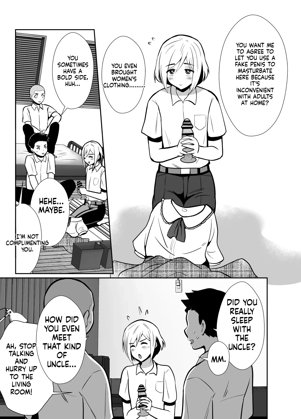 The Journey of a Sexually Naive Virgin Boy to Becoming a Horny Transgender Girl 2 page 8