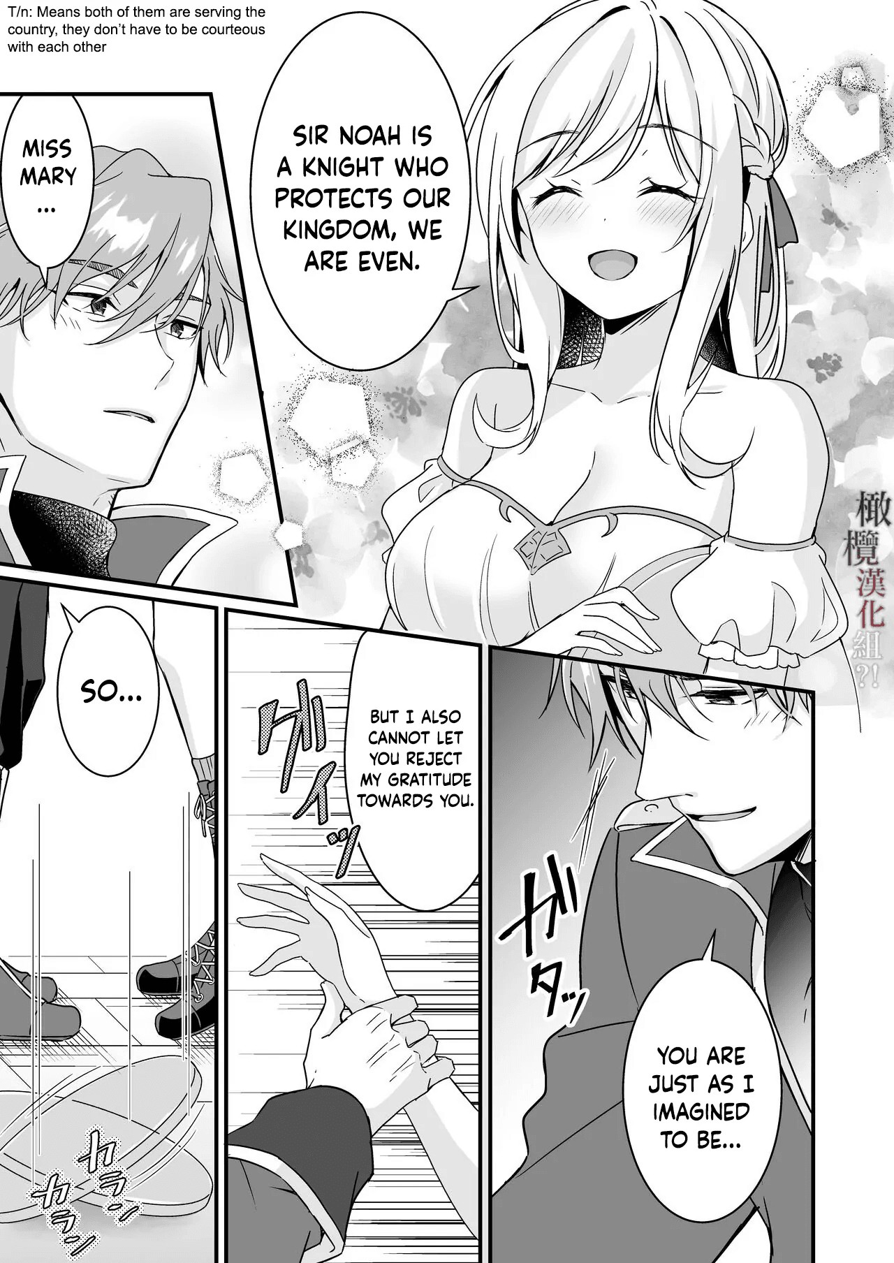 The Knight She Helped Repays His Debt by Having a Child With Her?! page 9