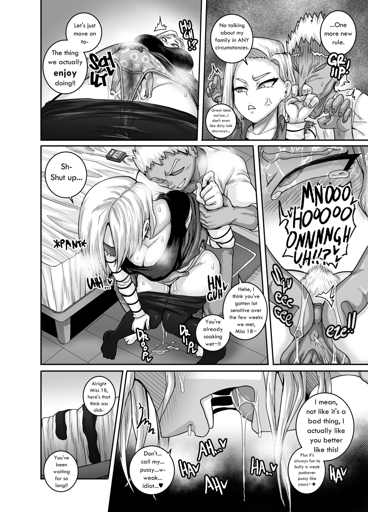 The Lady Android who Lost to Lust page 13