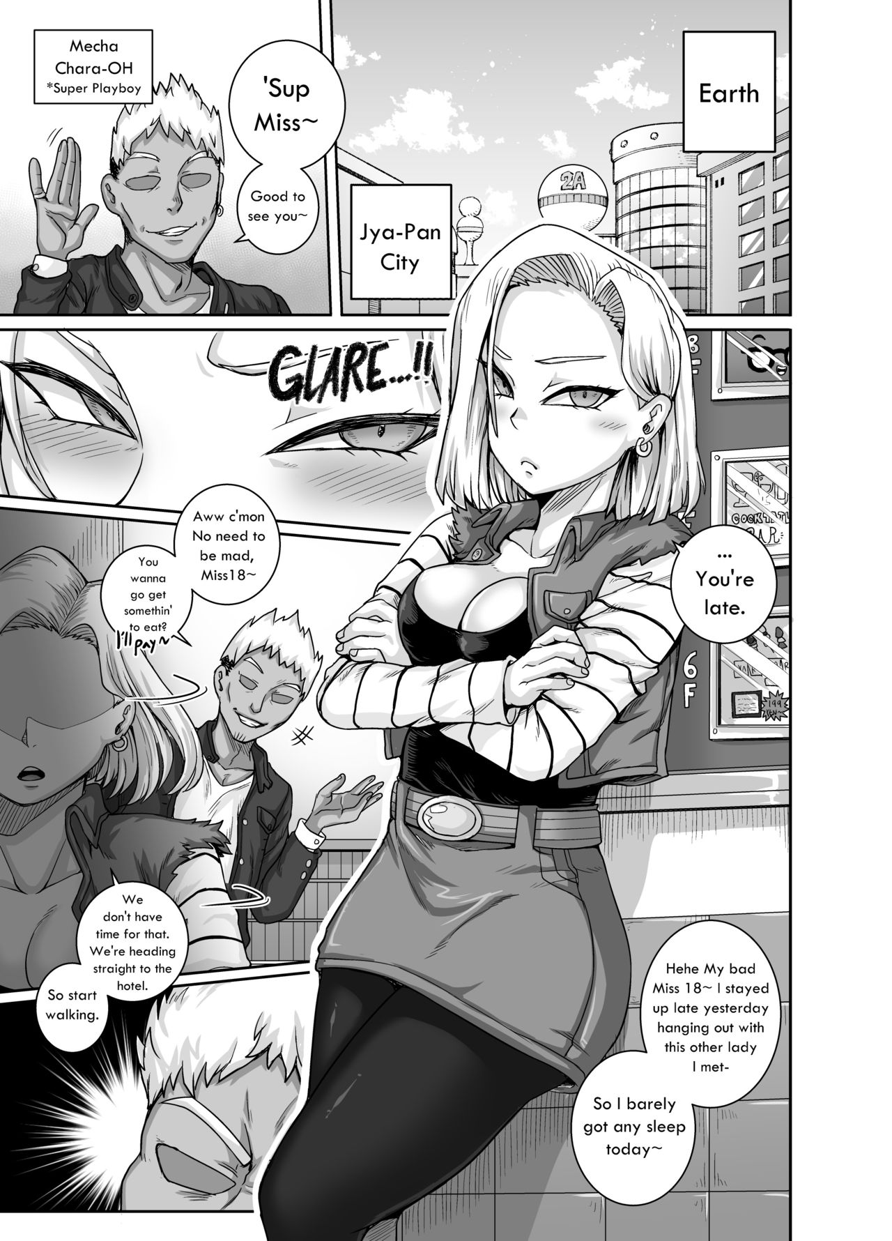 The Lady Android who Lost to Lust page 4