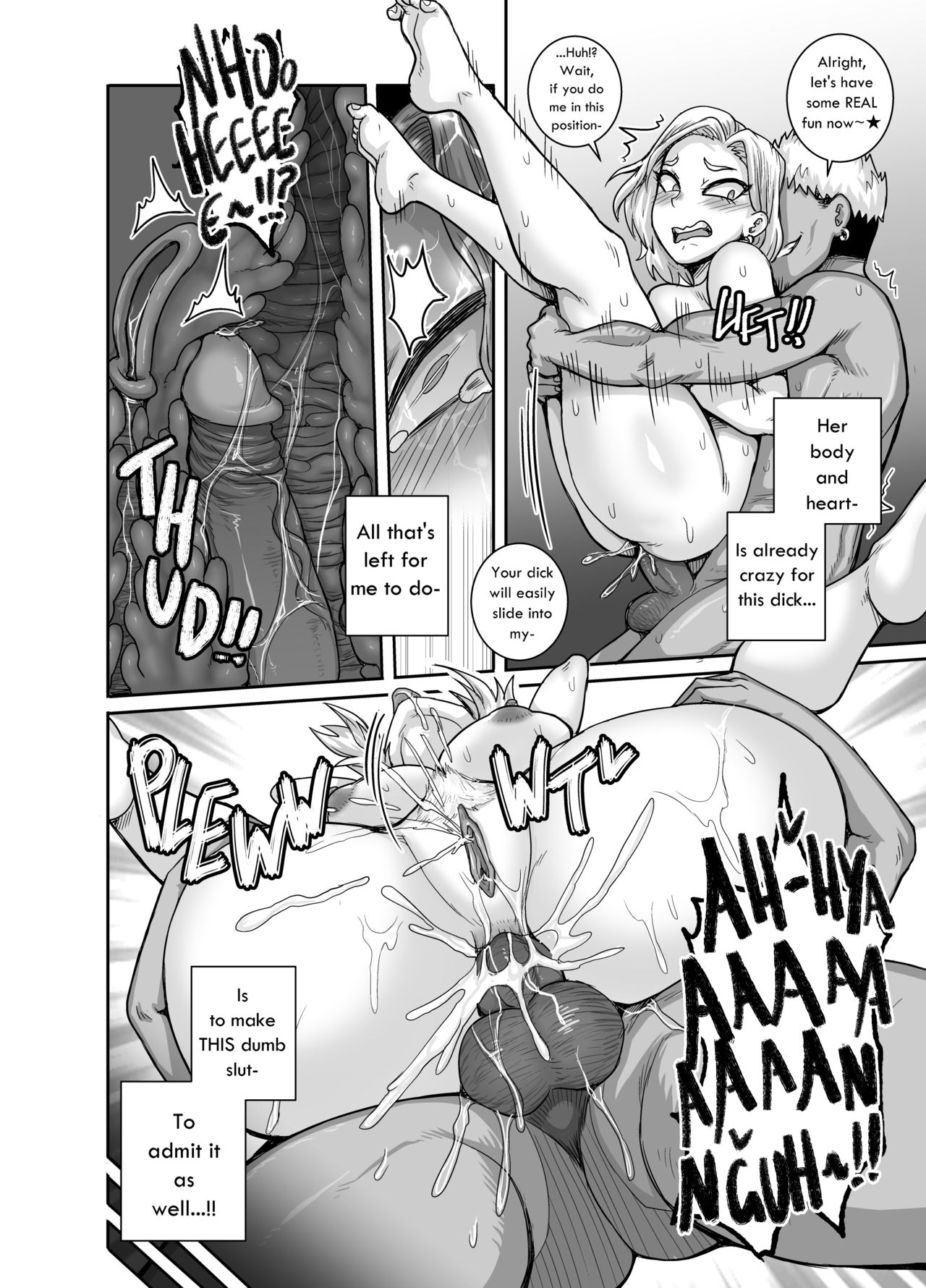 The Lady Android who Lost to Lust page 42