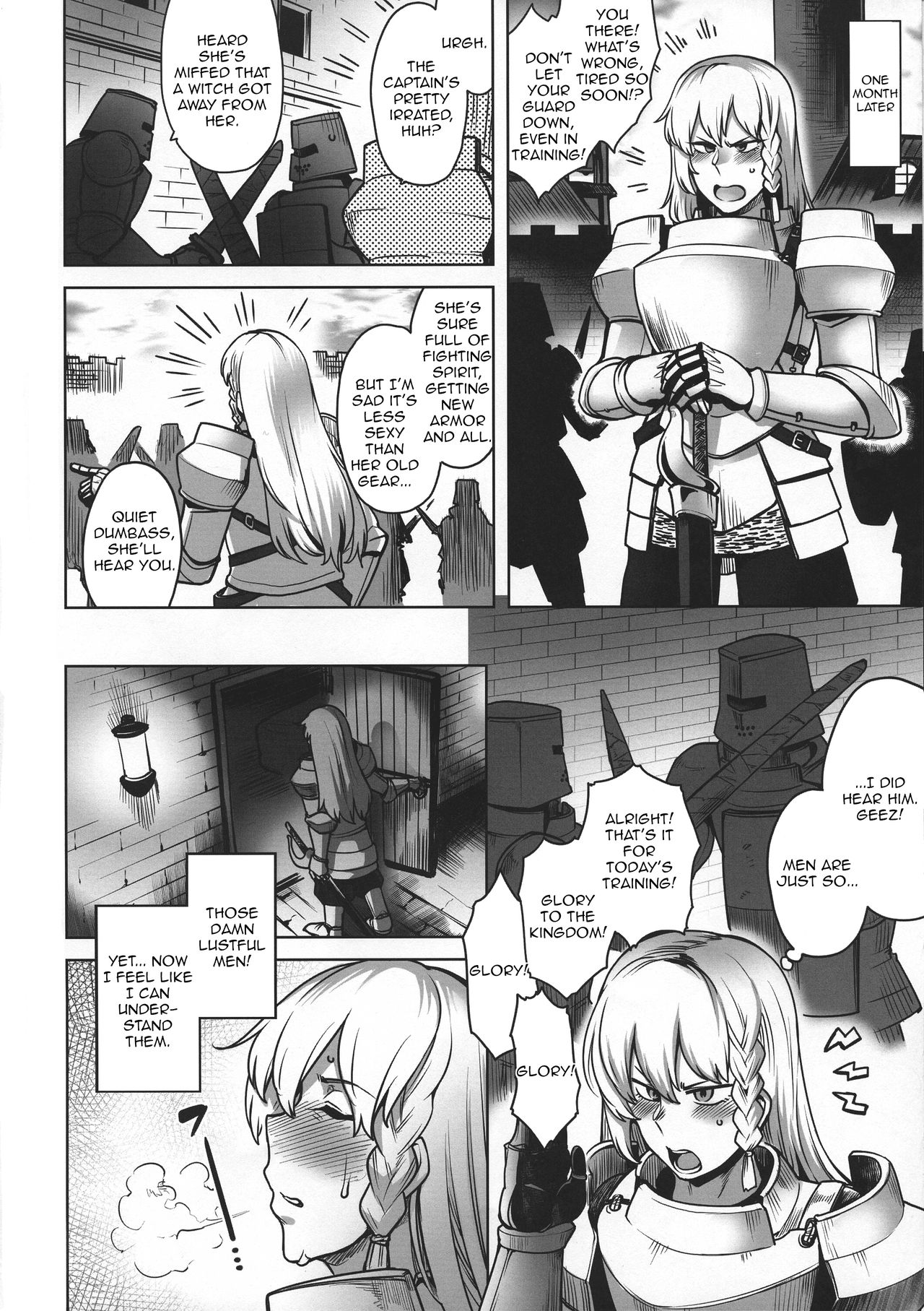 The Lady Knight and the Futanari Curse page 10